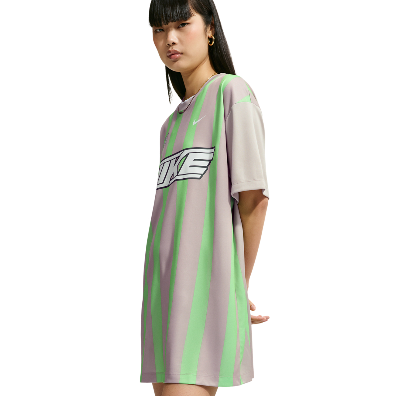 Nike Striped Jersey Mini Dress - Women's | Foot Locker