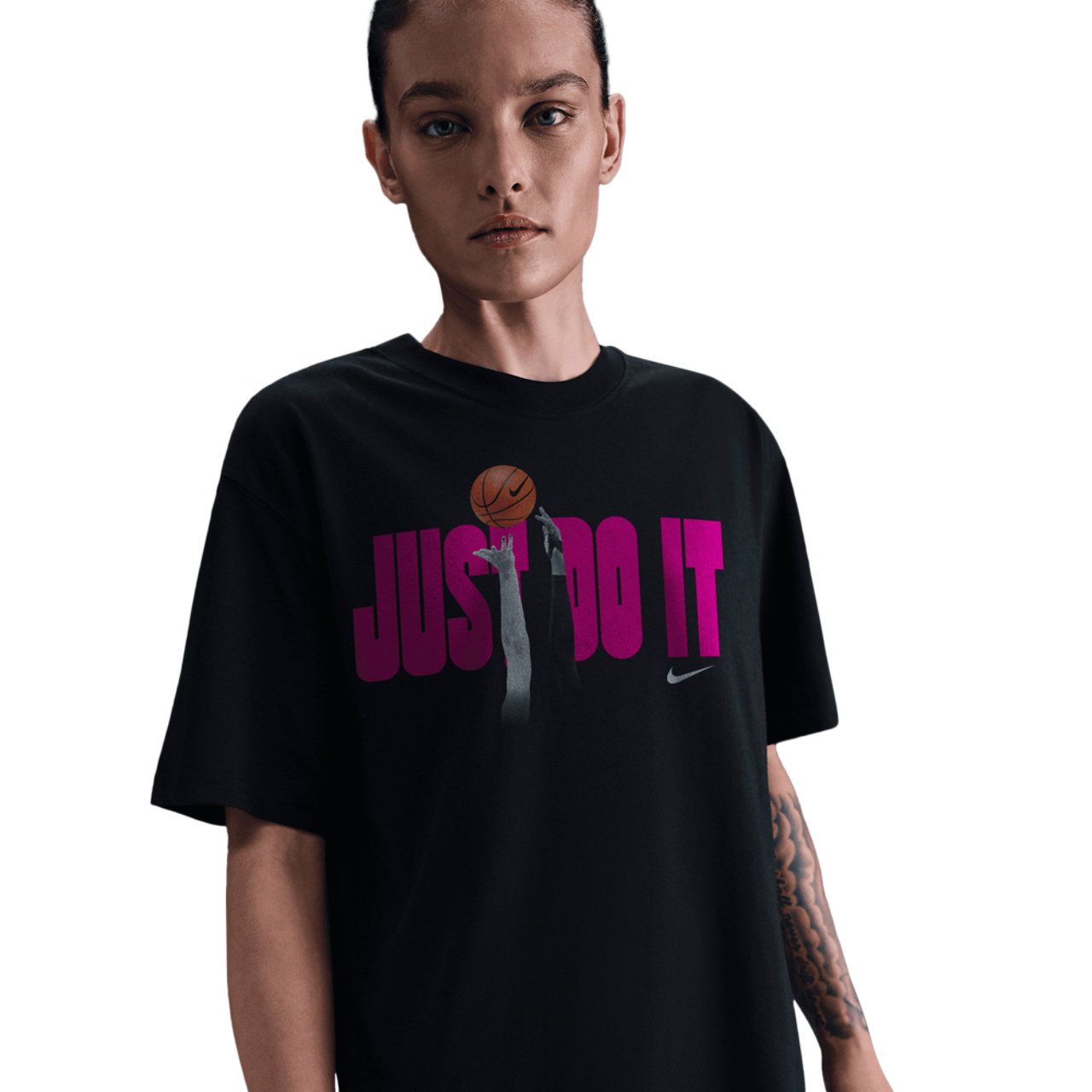 Nike Calling Basketball T-Shirt Image 3 of 4. Tap to open photo gallery.