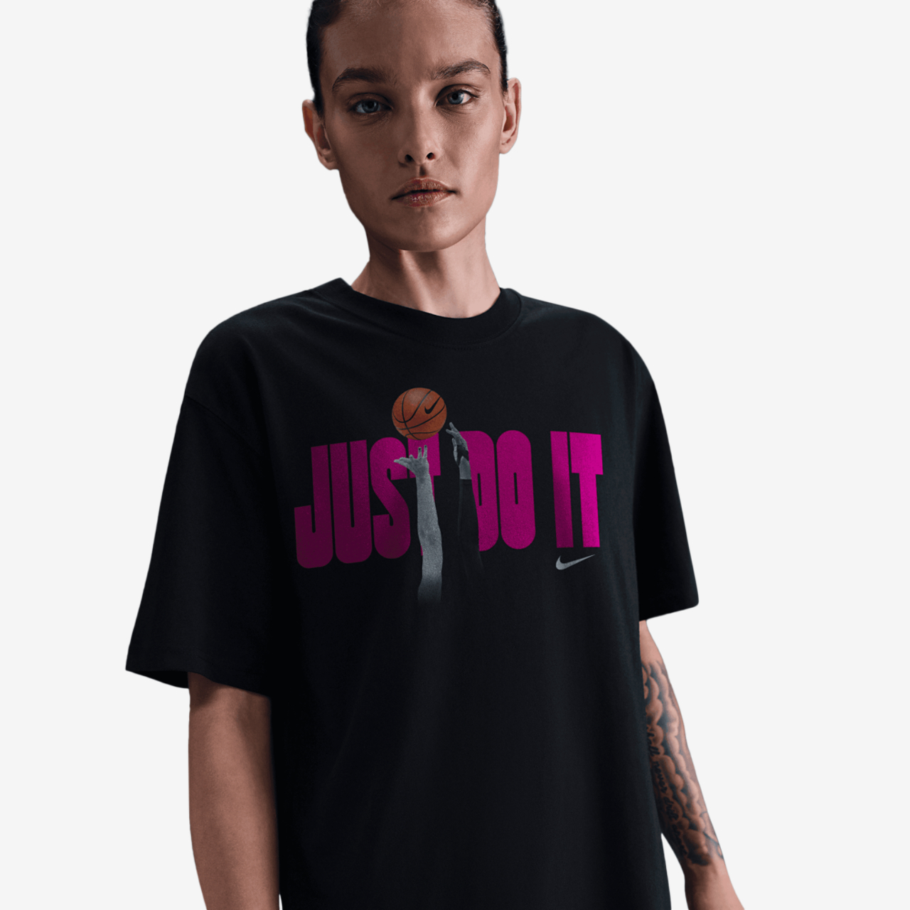 Nike Calling Basketball T-Shirt Image 3 of 4. Tap to open photo gallery.