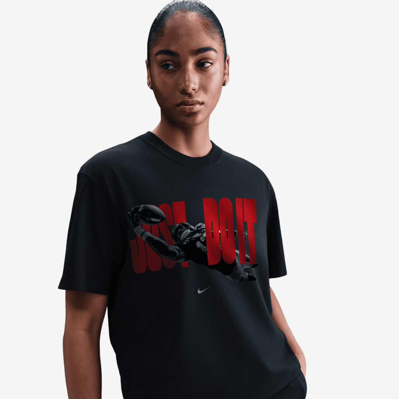 Nike Calling Football T-Shirt Image 3 of 4. Tap to open photo gallery.
