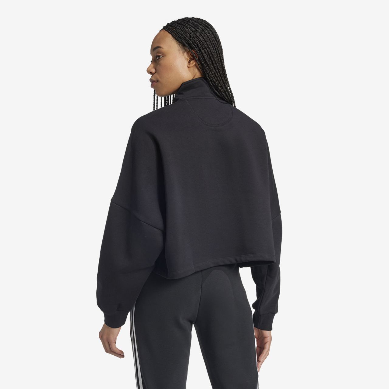 adidas Originals Trefoil Essentials H/Z Sweatshirt Image 3 of 5. Tap to open photo gallery.