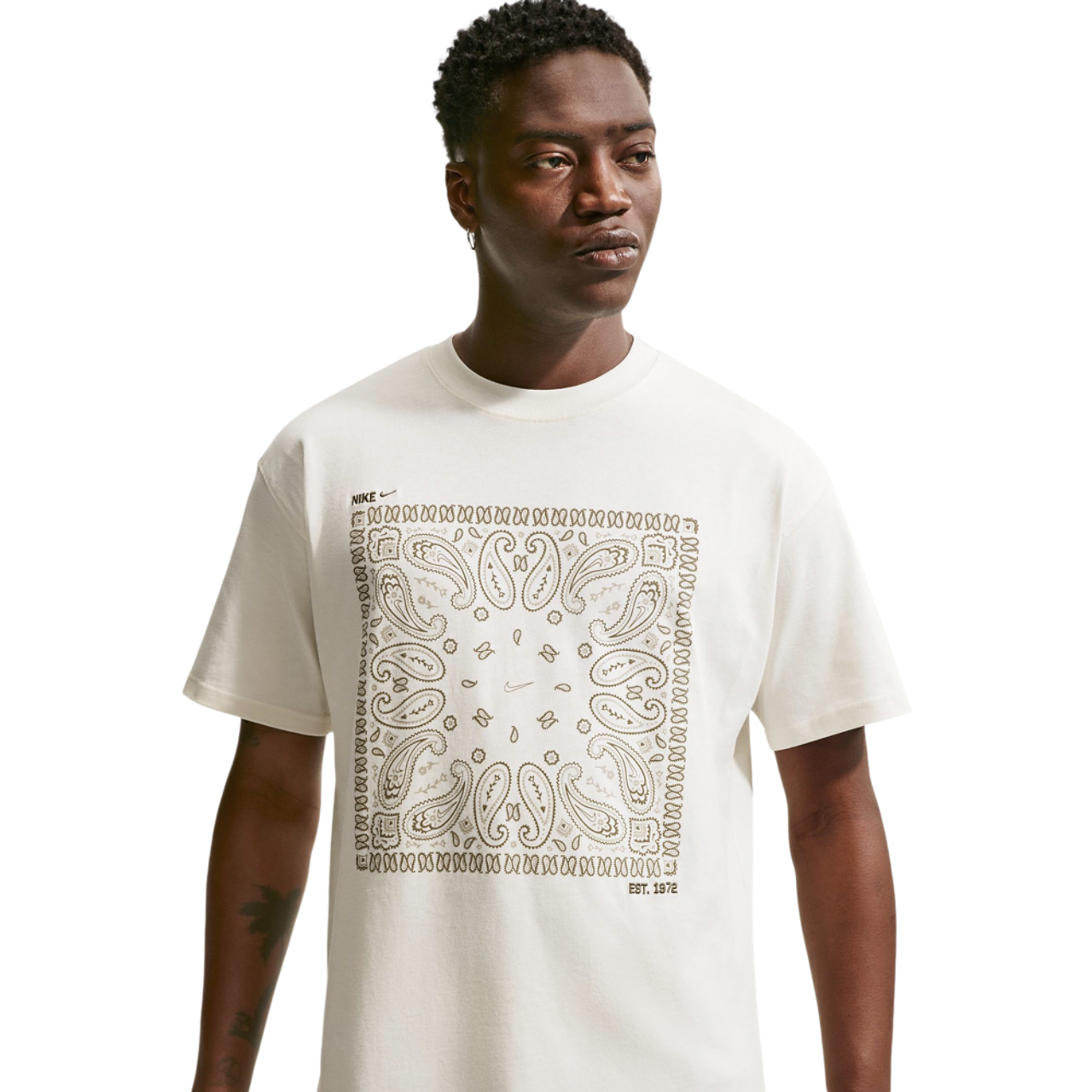 I’m here SHIRTS-T with BANDANA tactac Nike NSW Max90 Short Sleeve Bandana T-Shirt - Men's | Foot Locker