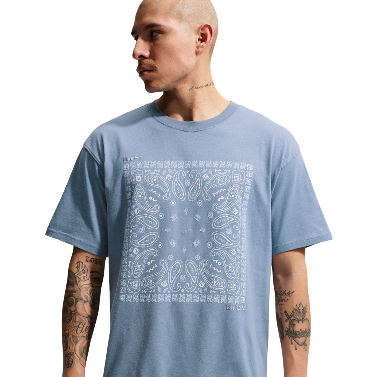 Nike NSW Max90 Short Sleeve Bandana T-Shirt - Men's | Foot Locker