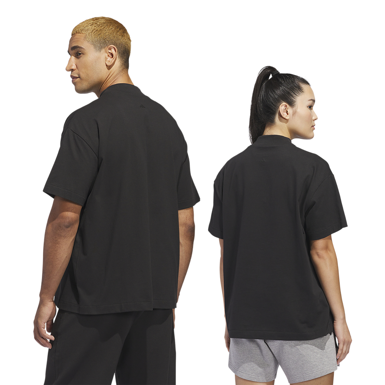 adidas Basketball Short-Sleeve T-Shirt Image 2 of 4. Tap to open photo gallery.