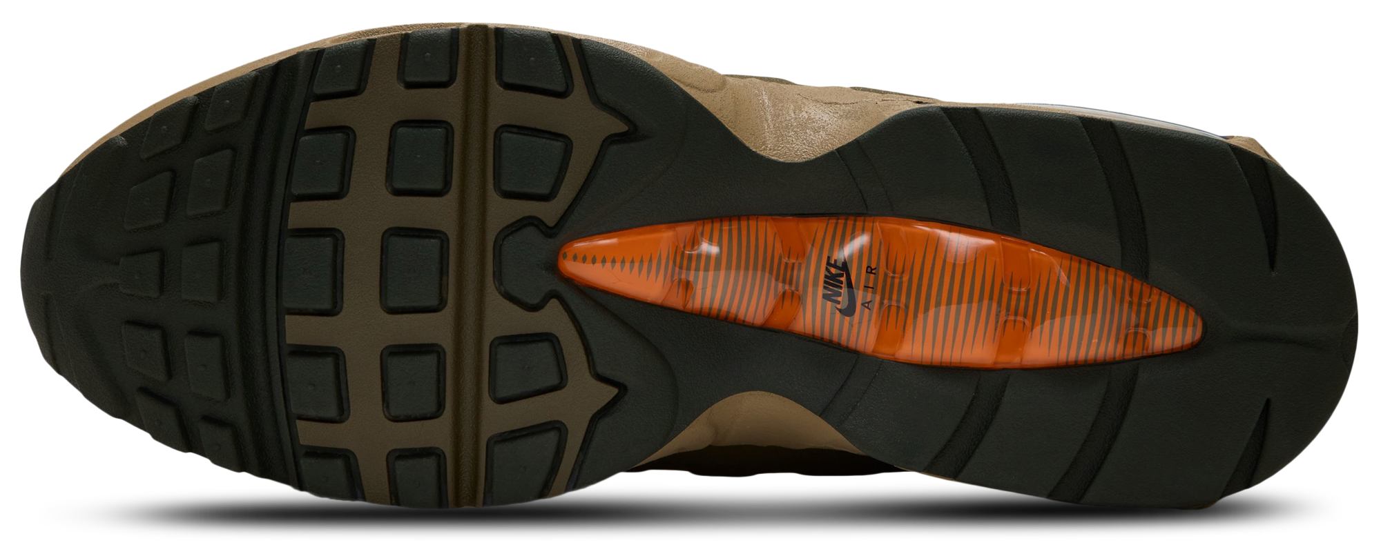 Nike Air Max 95 OG Big Bubble NA20 - Olive/Black/Orange - Image 5