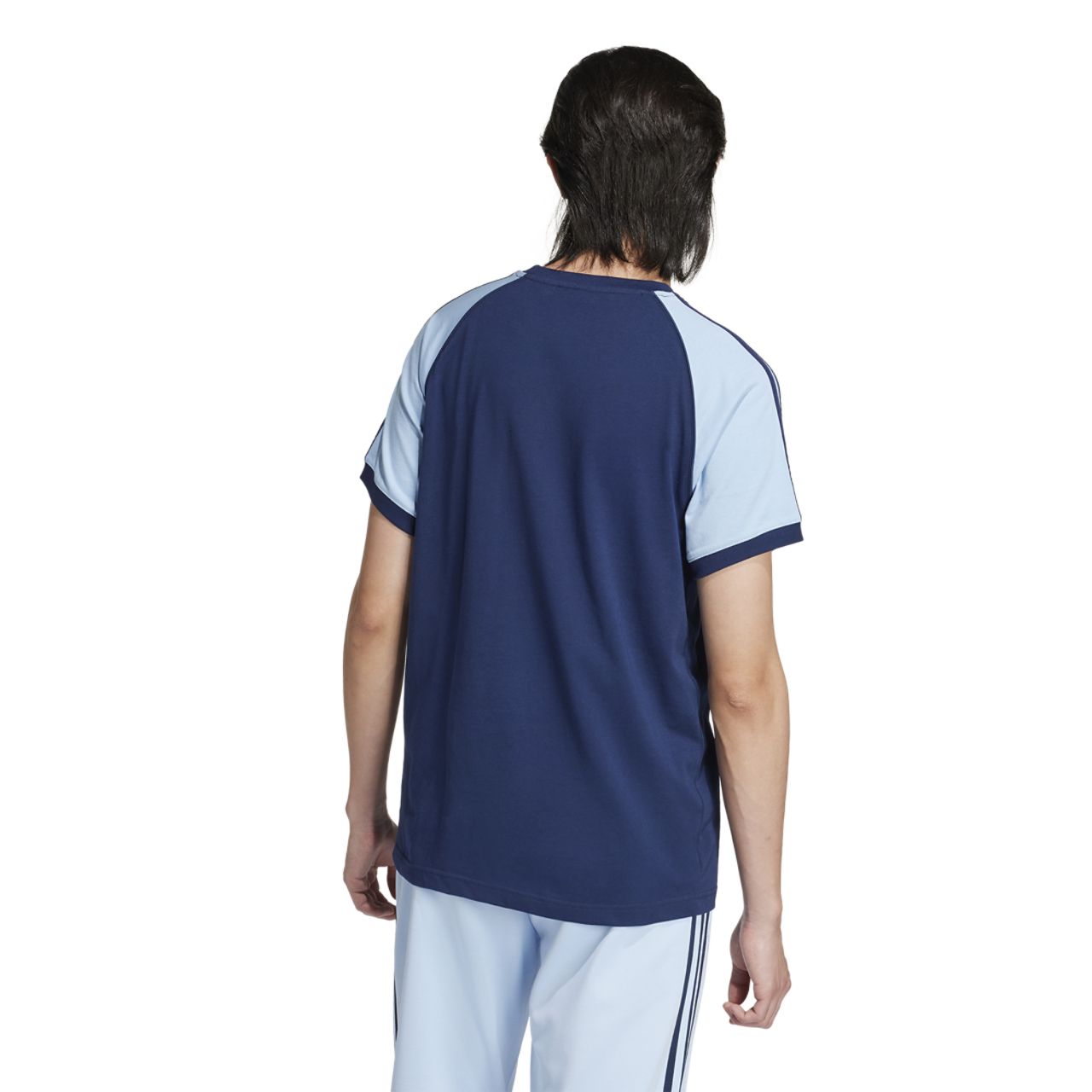 adidas Originals CB SST 3 Stripe T-Shirt Image 2 of 5. Tap to open photo gallery.