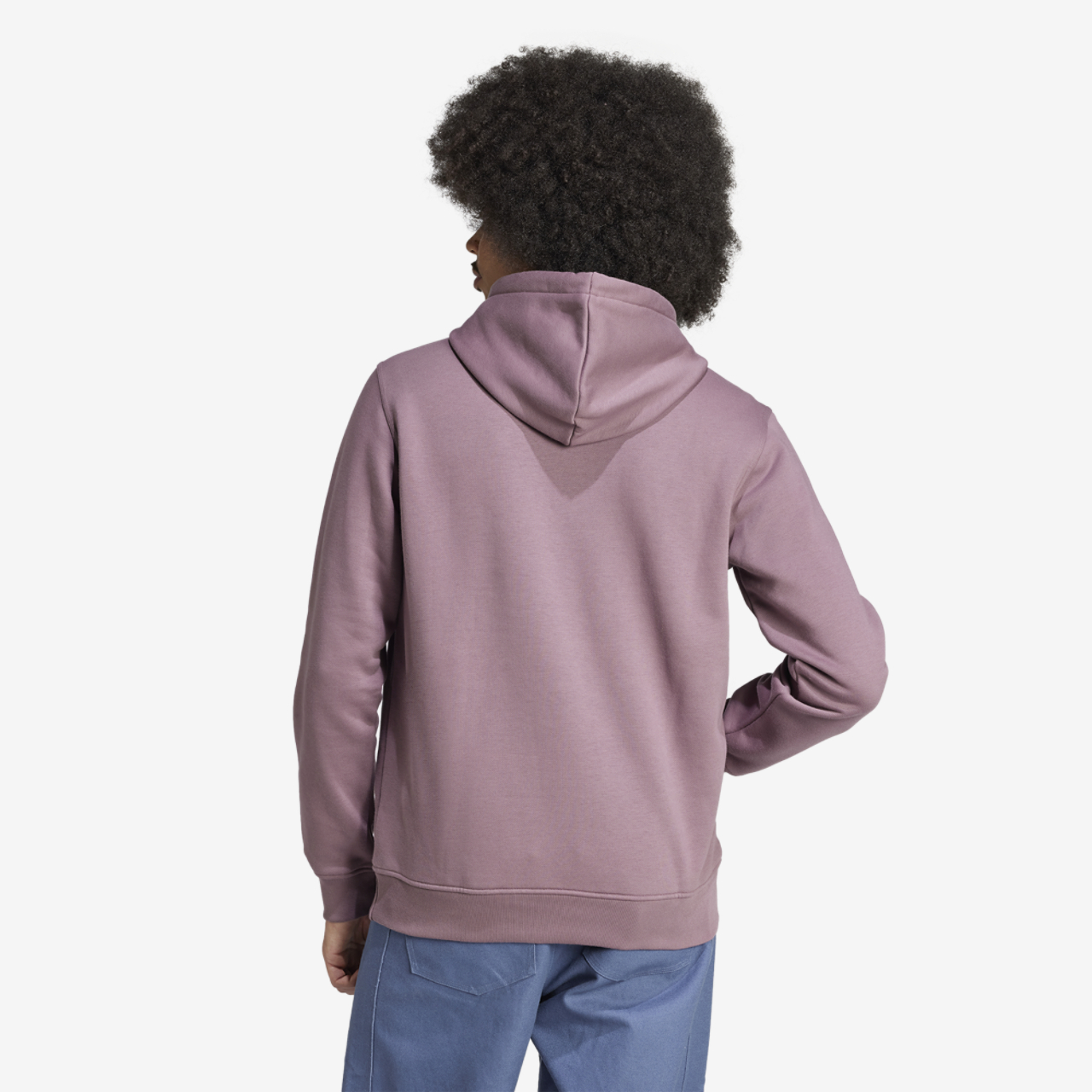 adidas Originals Trefoil Essentials Lifestyle Hoodie Image 2 of 5. Tap to open photo gallery.