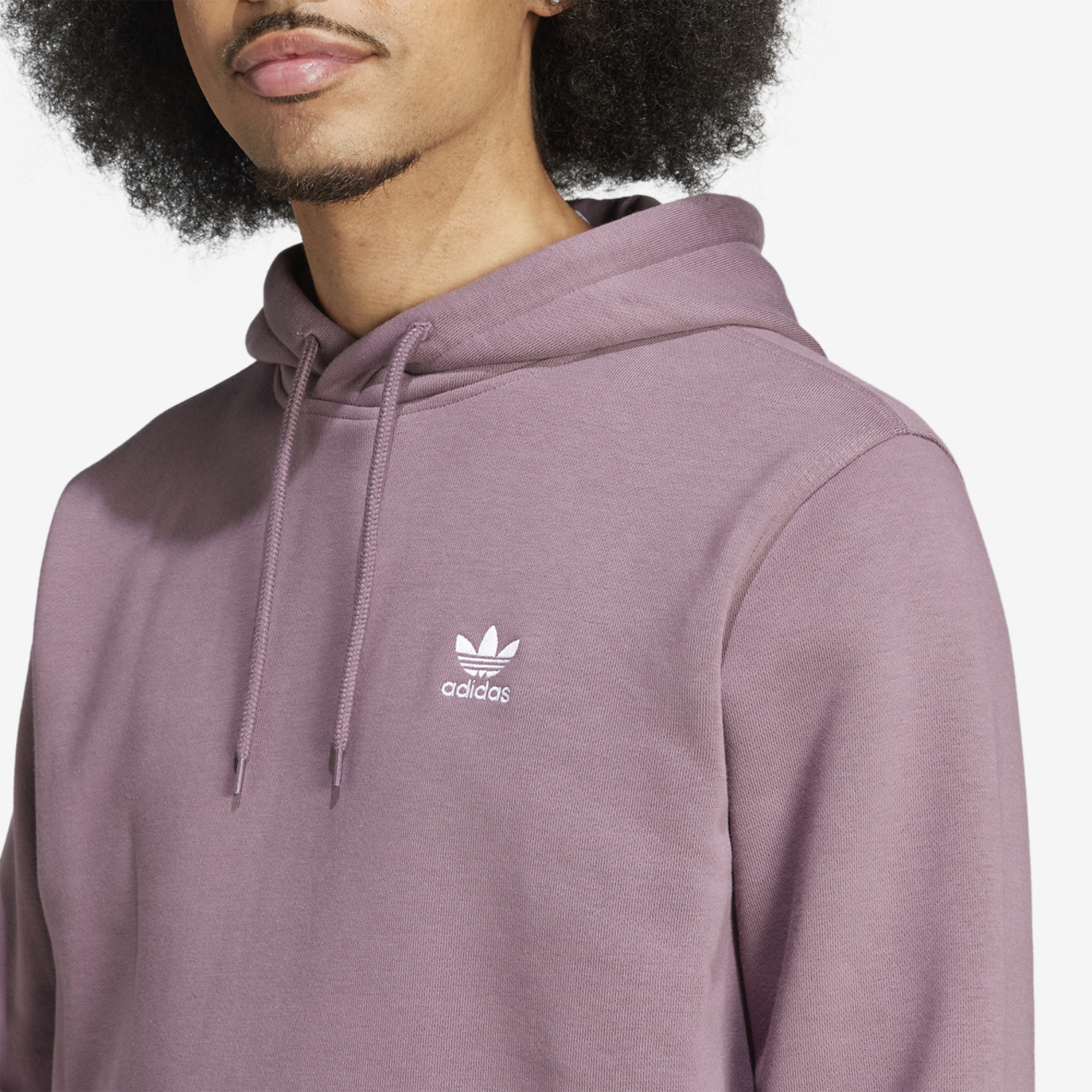 adidas Originals Trefoil Essentials Lifestyle Hoodie Image 3 of 5. Tap to open photo gallery.