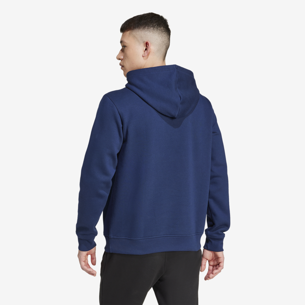 adidas Originals Trefoil Essentials Lifestyle Hoodie Image 2 of 5. Tap to open photo gallery.
