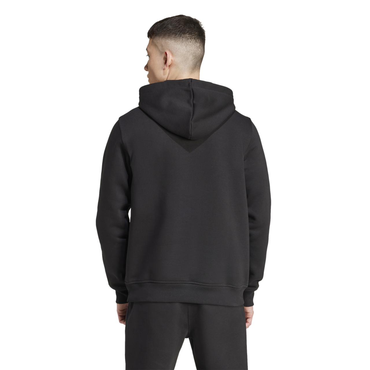 adidas Originals Trefoil Essentials Lifestyle Hoodie Image 2 of 5. Tap to open photo gallery.