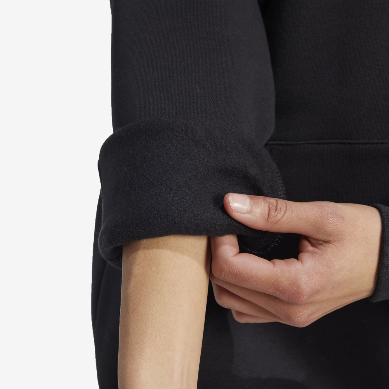 adidas Originals Essentials Oversized Hoodie Image 4 of 5. Tap to open photo gallery.