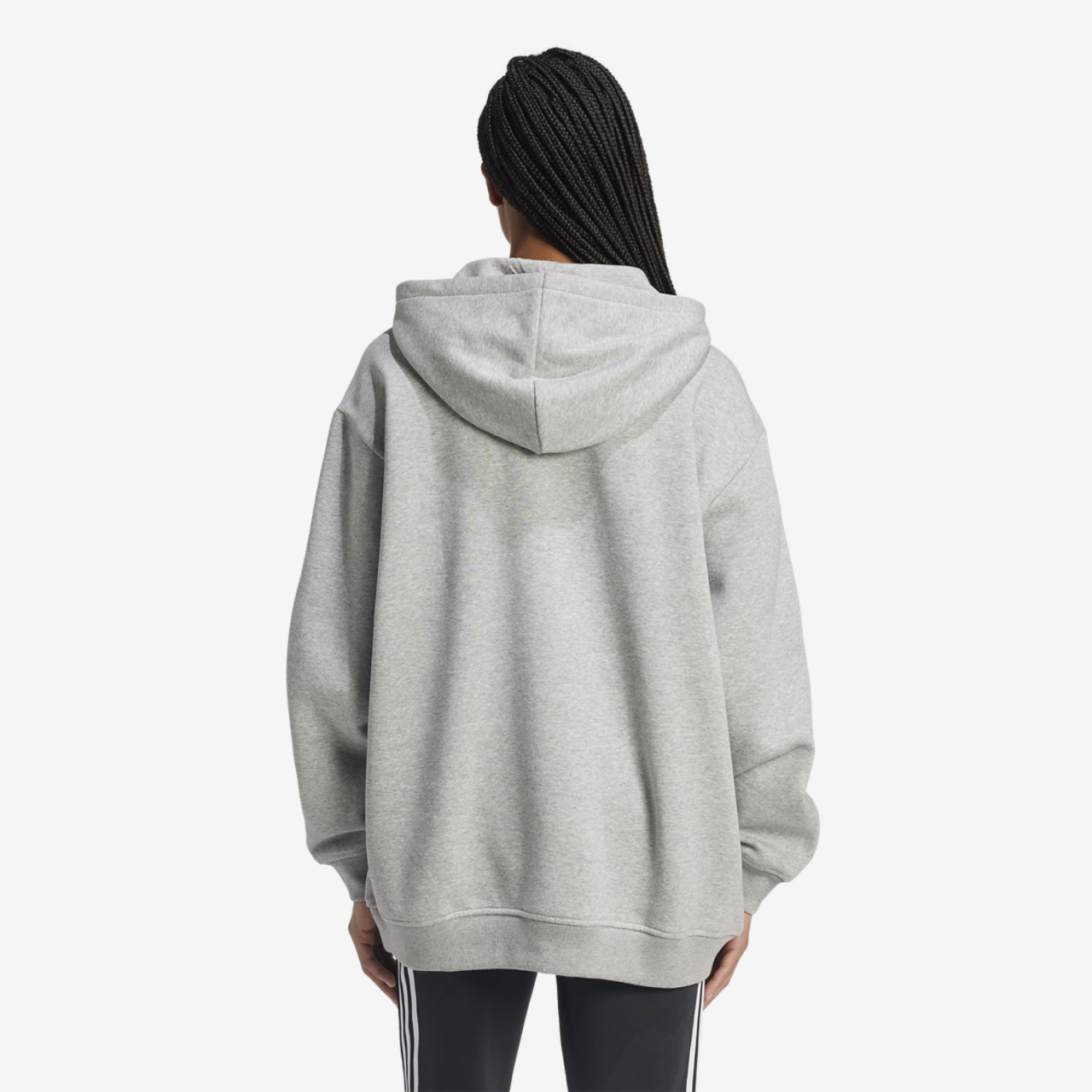 adidas Originals Essentials Oversized Hoodie Image 2 of 5. Tap to open photo gallery.