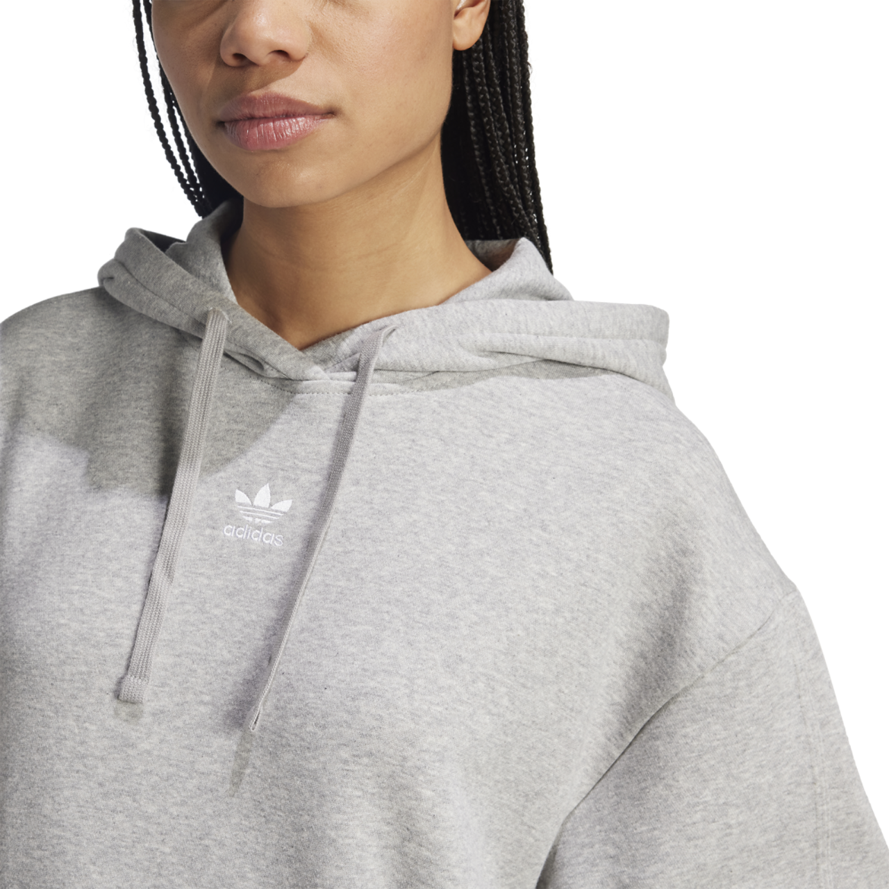 adidas Originals Essentials Oversized Hoodie Image 3 of 5. Tap to open photo gallery.