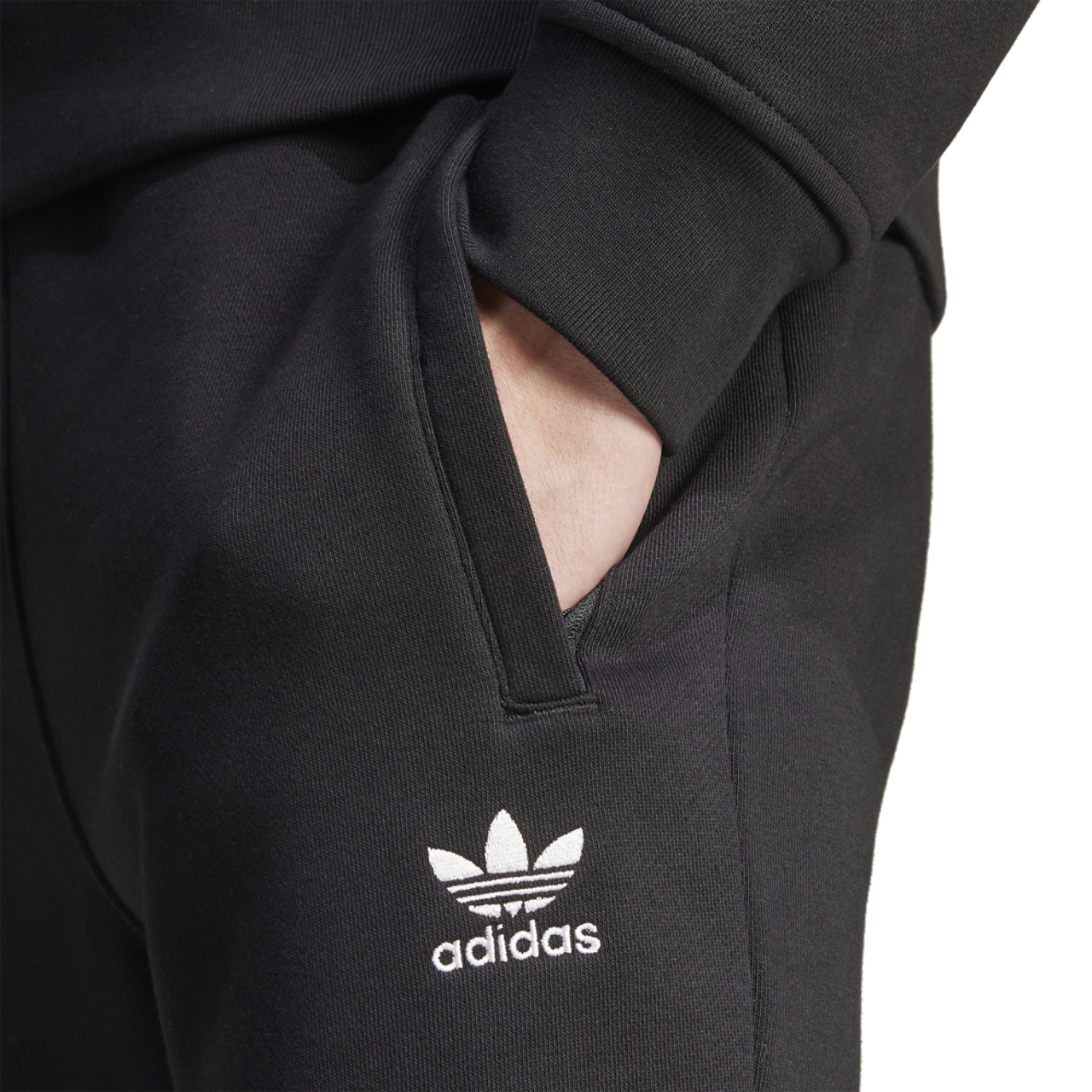adidas Originals Trefoil Essentials Lifestyle Pants Image 4 of 5. Tap to open photo gallery.