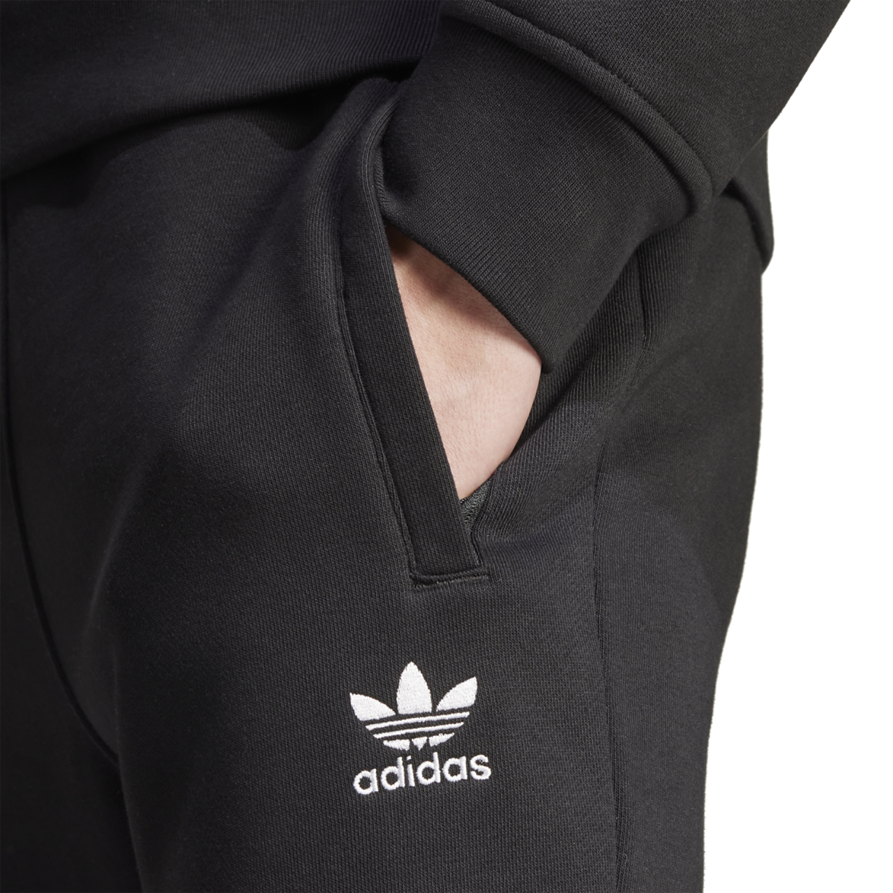 adidas Originals Trefoil Essentials Lifestyle Pants Image 4 of 5. Tap to open photo gallery.