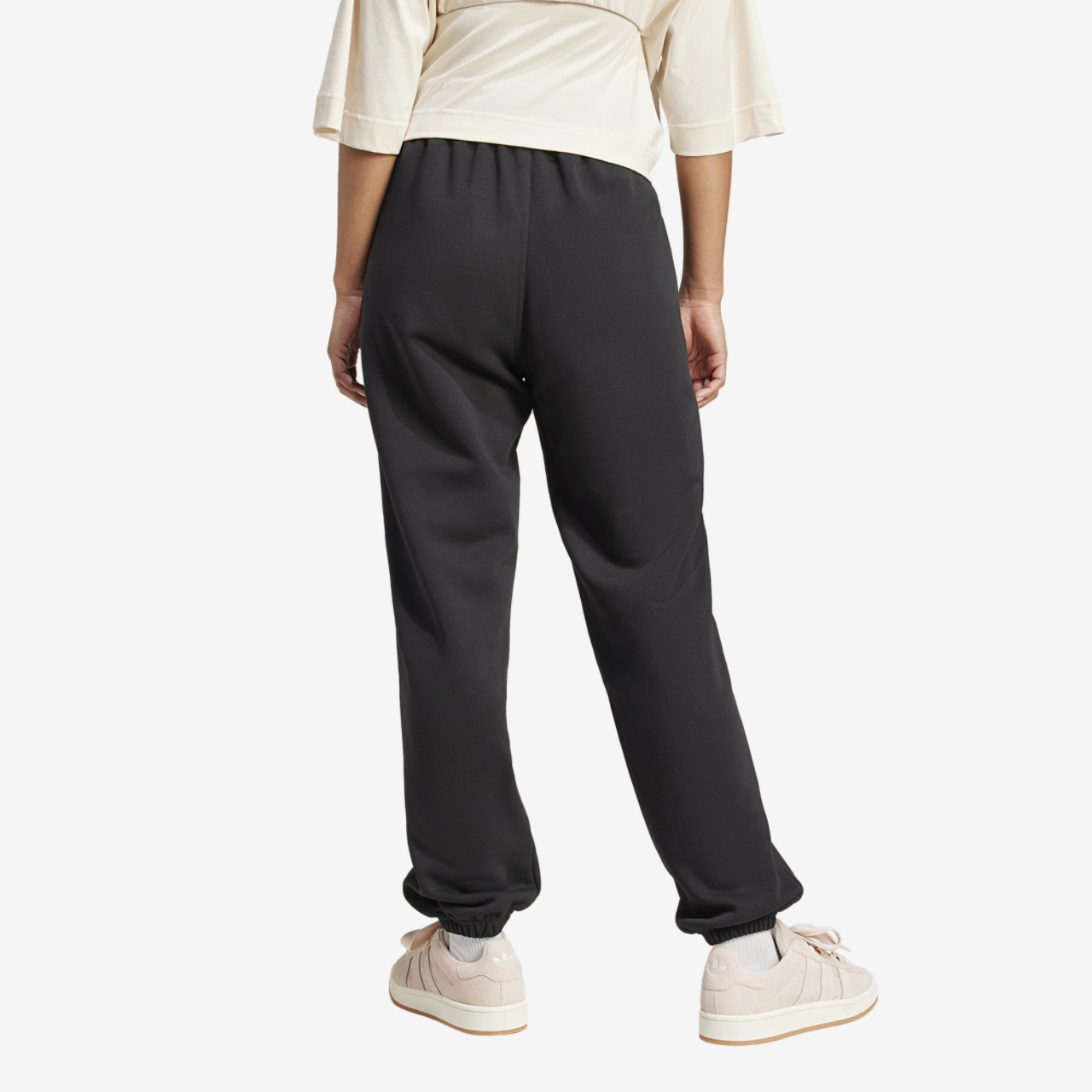 adidas Originals Trefoil Essentials Fleece Pants Image 2 of 5. Tap to open photo gallery.