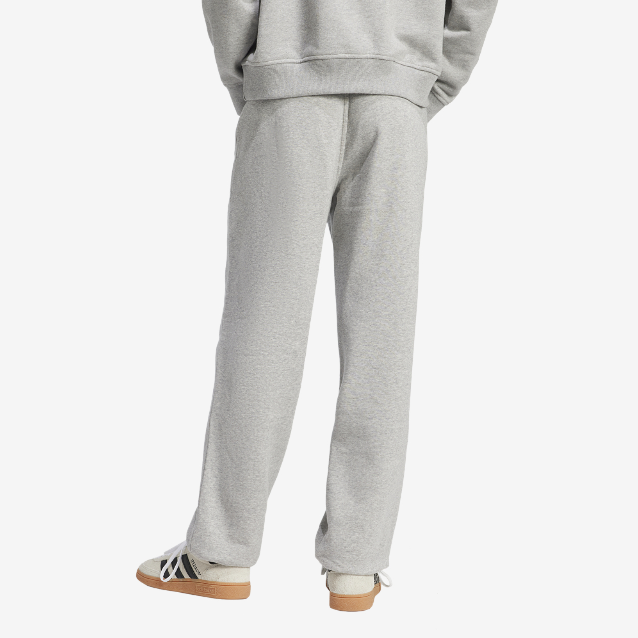 adidas Originals Trefoil Essentials Fleece Pants Image 2 of 4. Tap to open photo gallery.