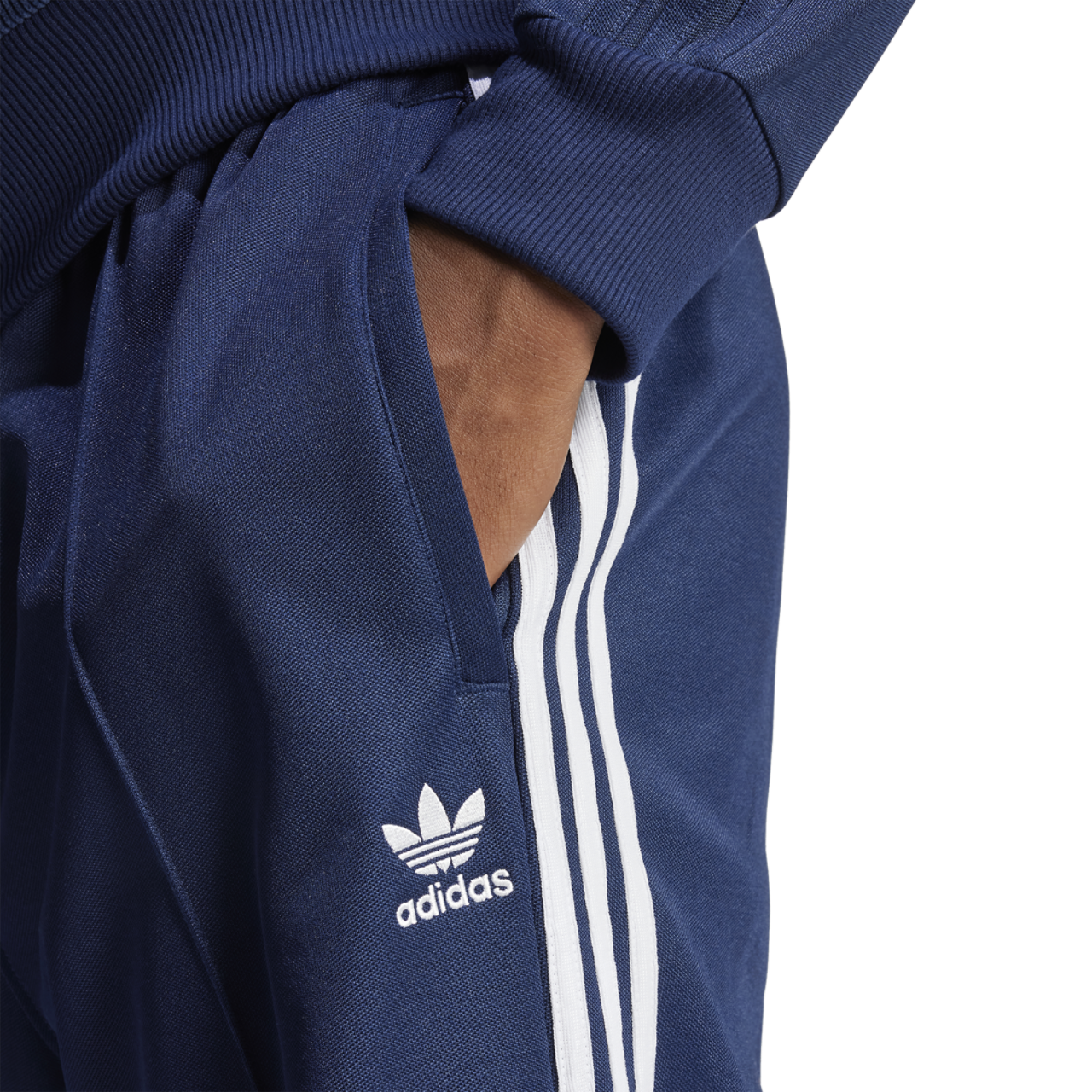 adidas Originals Firebird Adicolor Baggy Track Pants Image 3 of 5. Tap to open photo gallery.