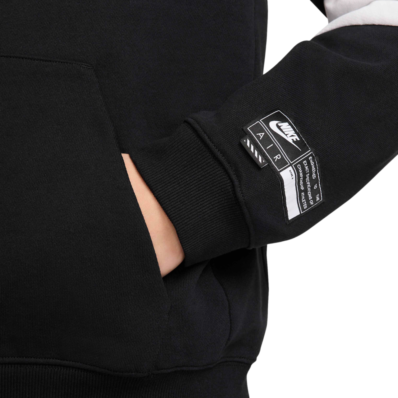 Nike Air Fleece Pullover Hoodie BFT Image 3 of 5. Tap to open photo gallery.