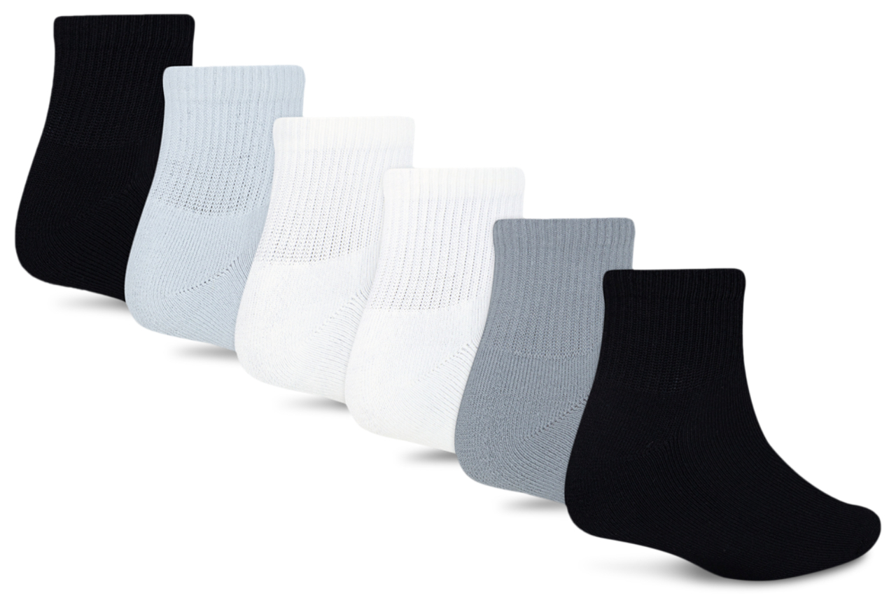 Jordan Everyday Essentials 6 Pack Ankle Socks Image 2 of 2. Tap to open photo gallery.