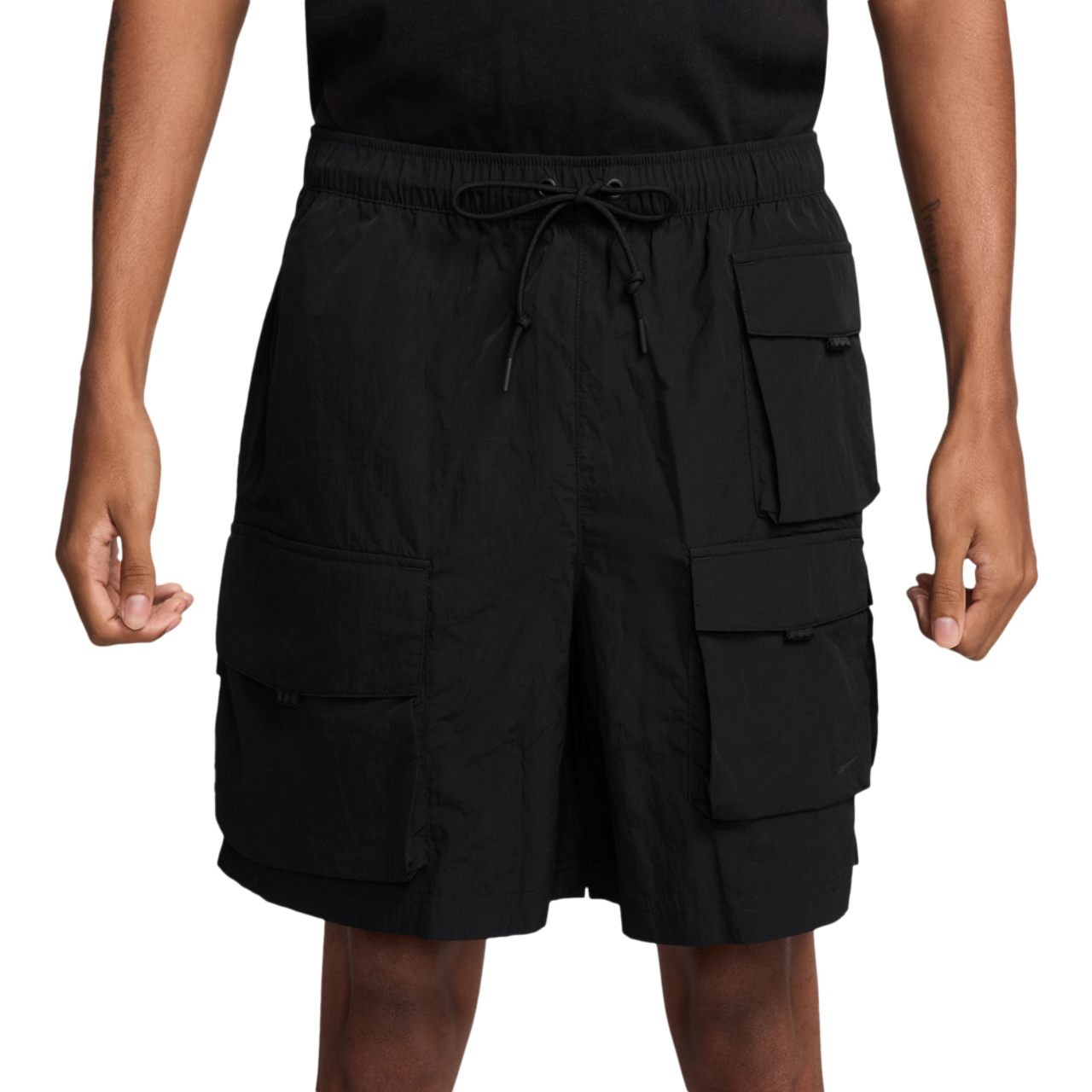 パンツ 00s nike cargo short pants y2k teck XL Vintage Nike Cargo Shorts Khaki Distressed Travis Style Y2K