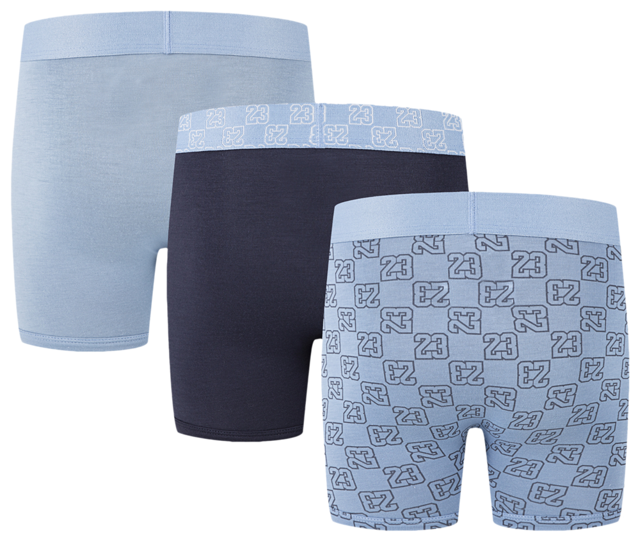 Jordan 23 Monogram 3-Pack Boxer Briefs Image 2 of 2. Tap to open photo gallery.