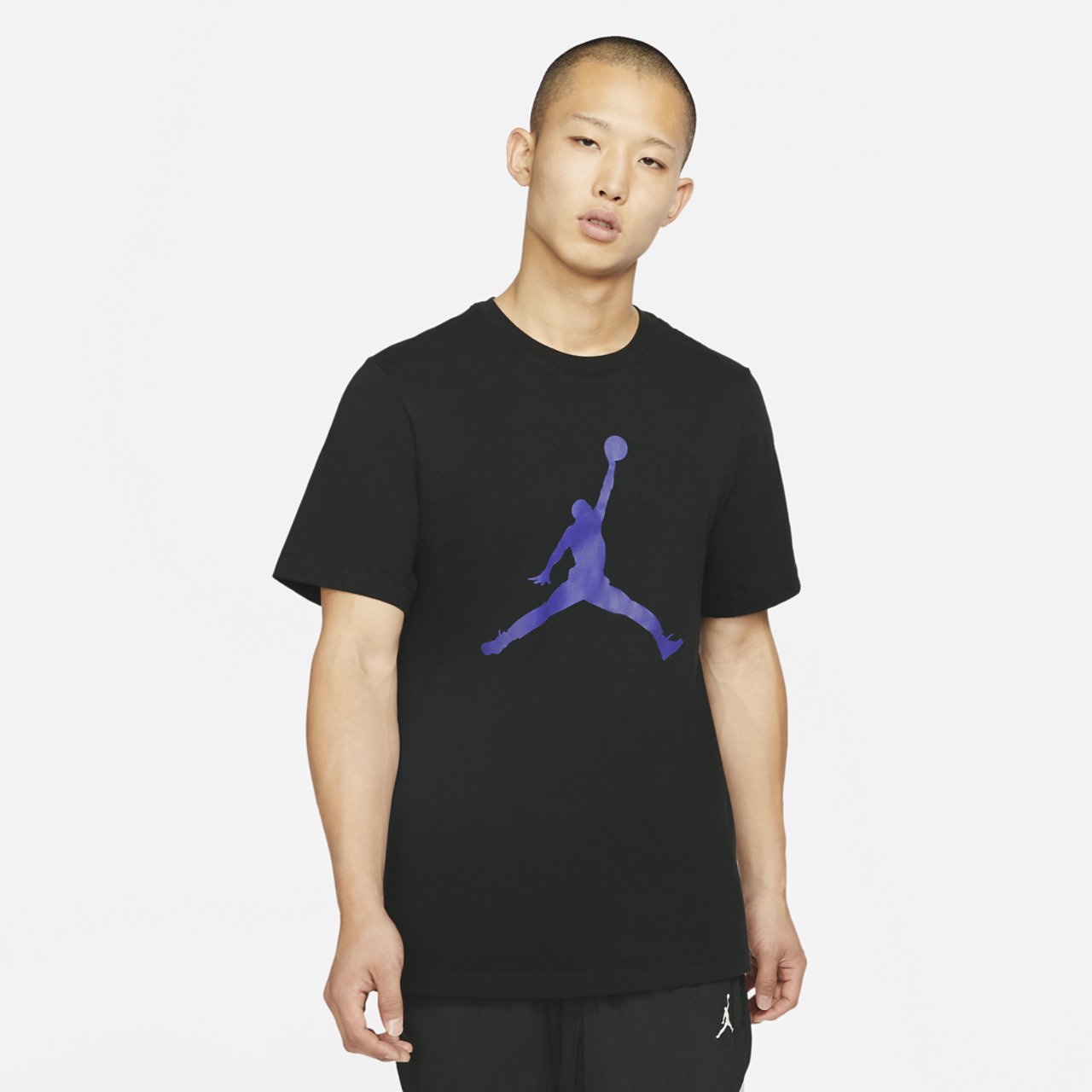 Jordan Jumpman Crew T-Shirt Image 1 of 2. Tap to open photo gallery.