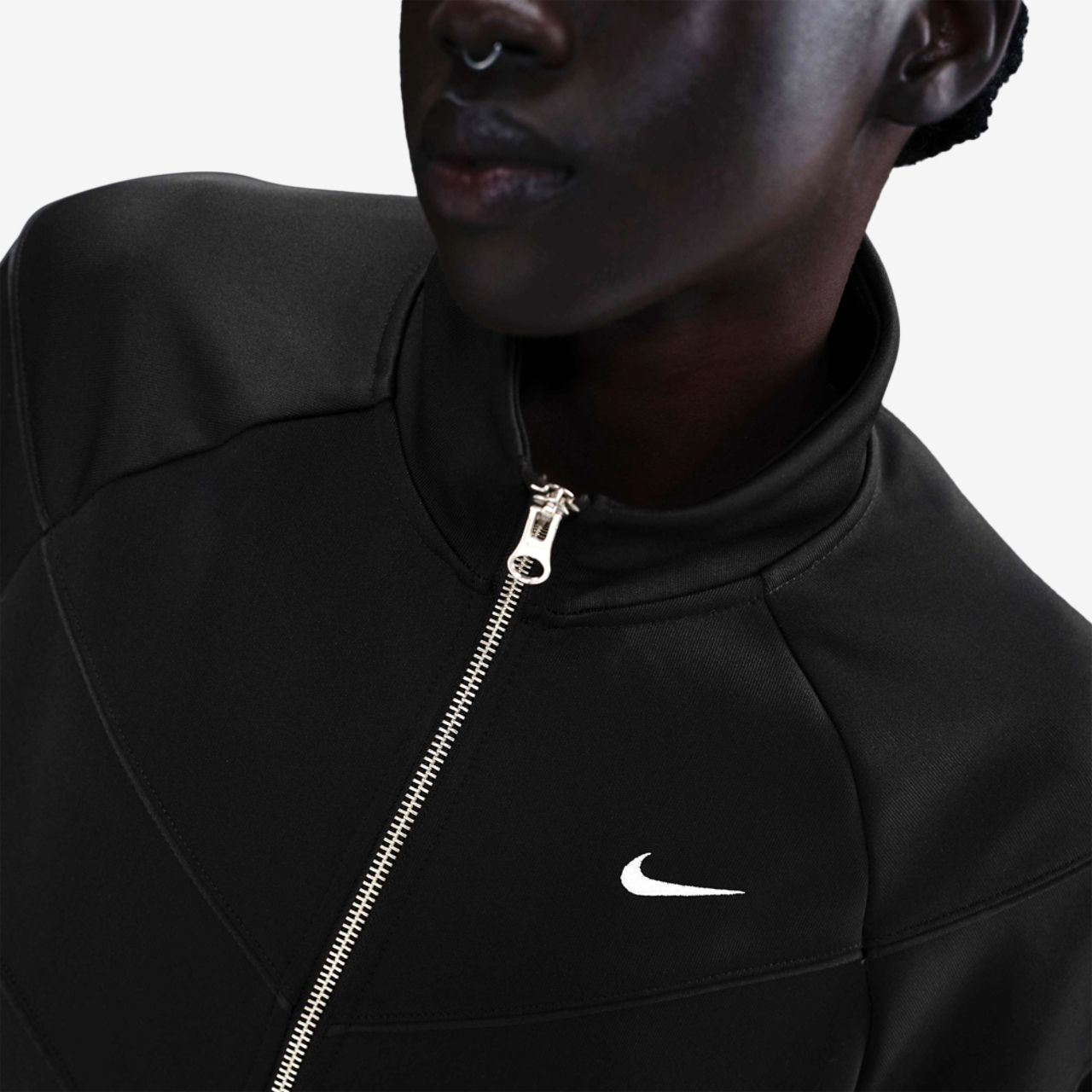 Nike NSW NK WR Poly Knit Jacket Image 2 of 5. Tap to open photo gallery.