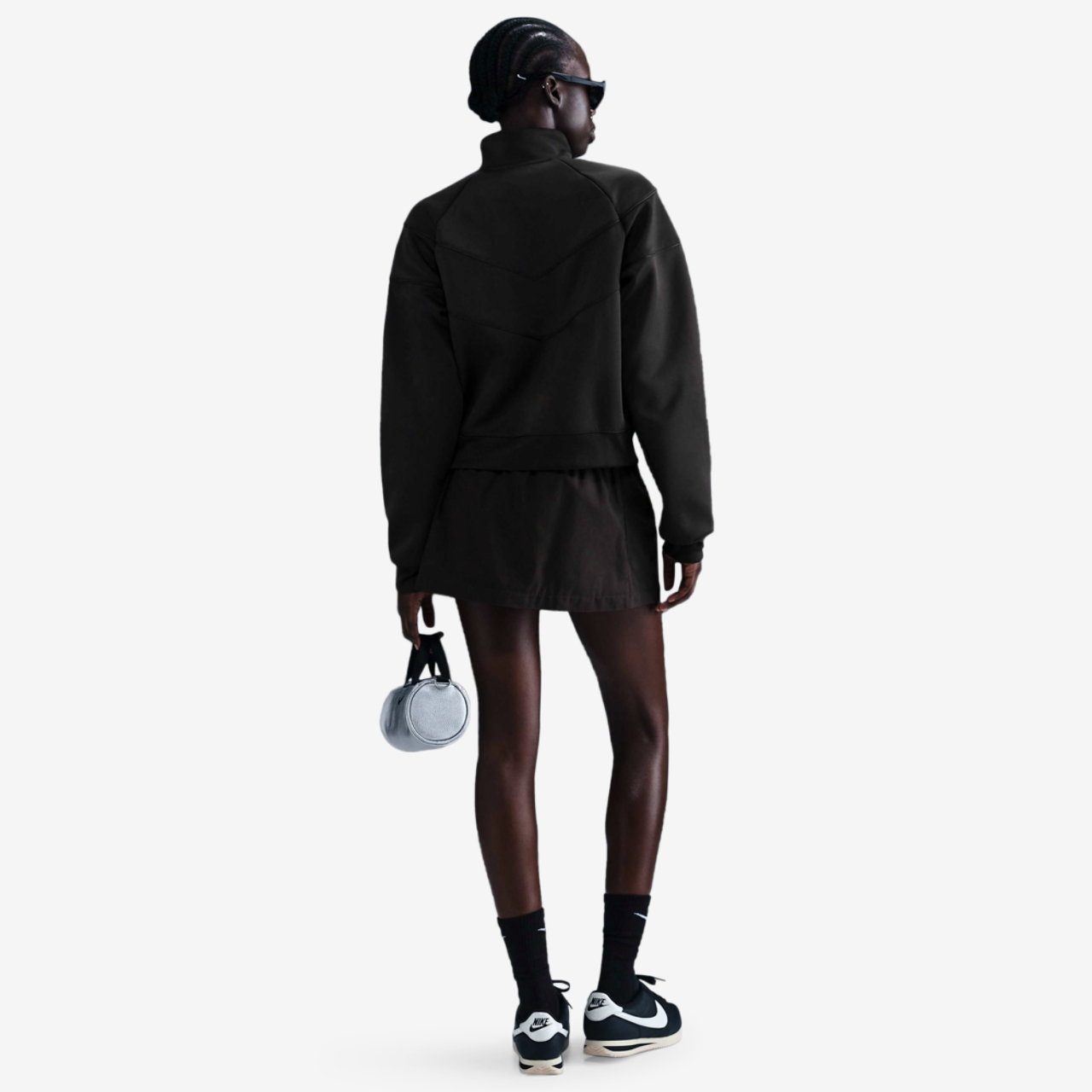 Nike NSW NK WR Poly Knit Jacket Image 5 of 5. Tap to open photo gallery.