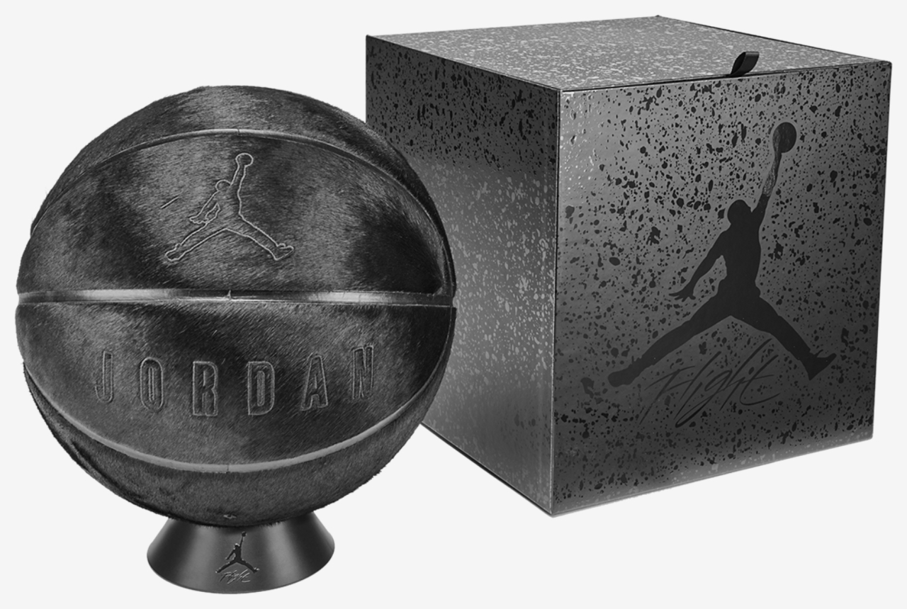 Jordan Black Cat Premium Basketball  Image 1 of 6. Tap to open photo gallery.