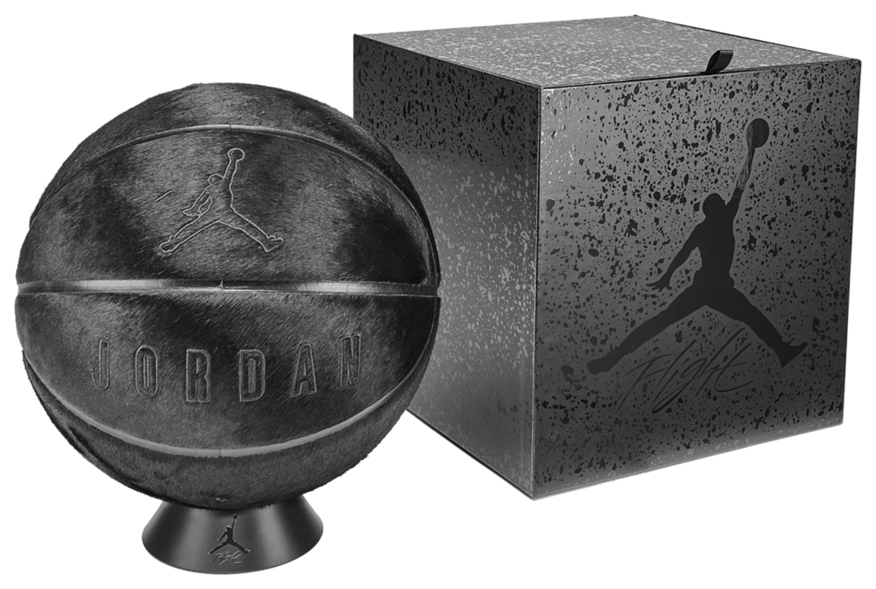 Jordan Black Cat Premium Basketball  Image 1 of 6. Tap to open photo gallery.