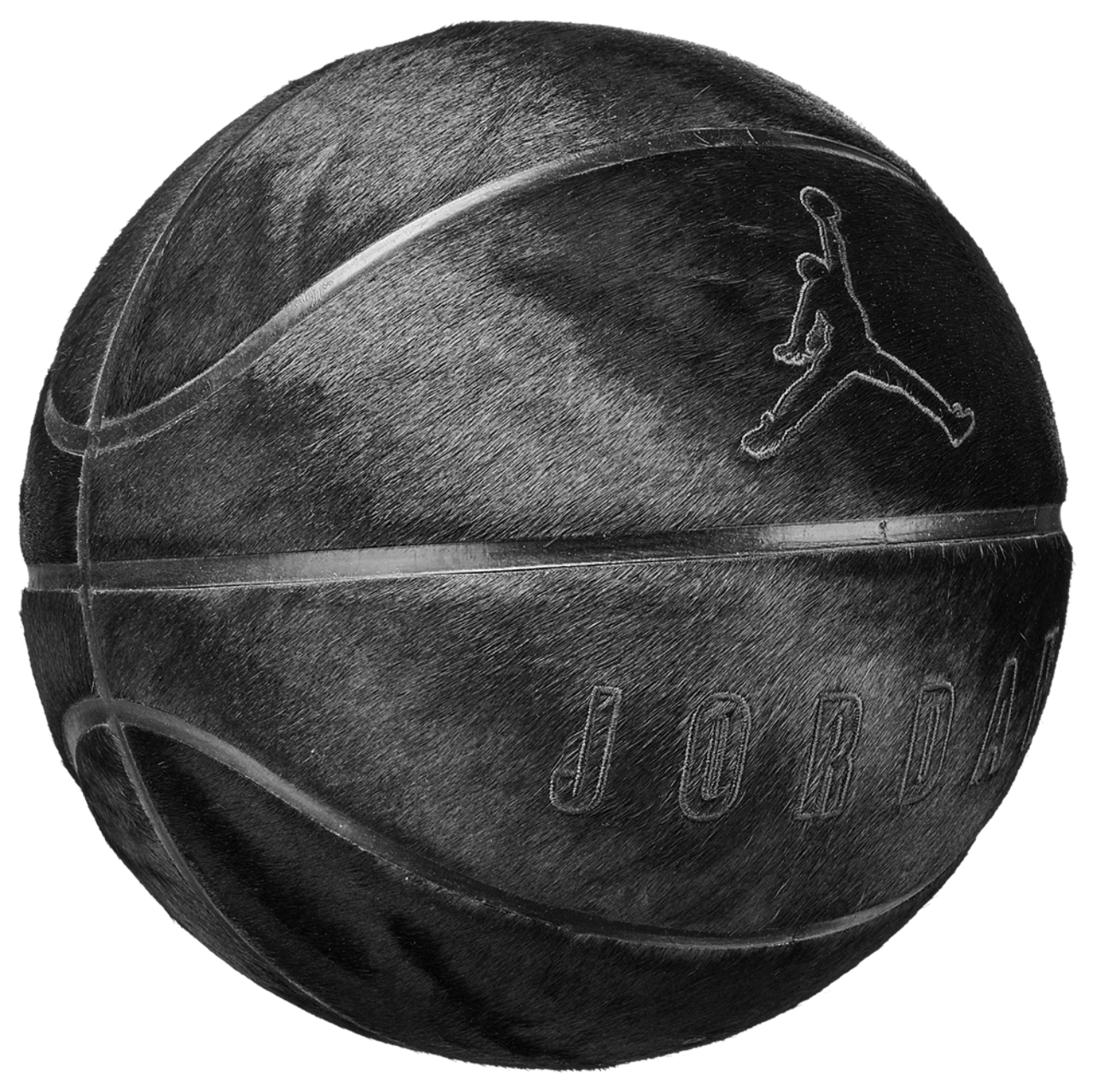 Jordan Black Cat Premium Basketball  Image 5 of 6. Tap to open photo gallery.