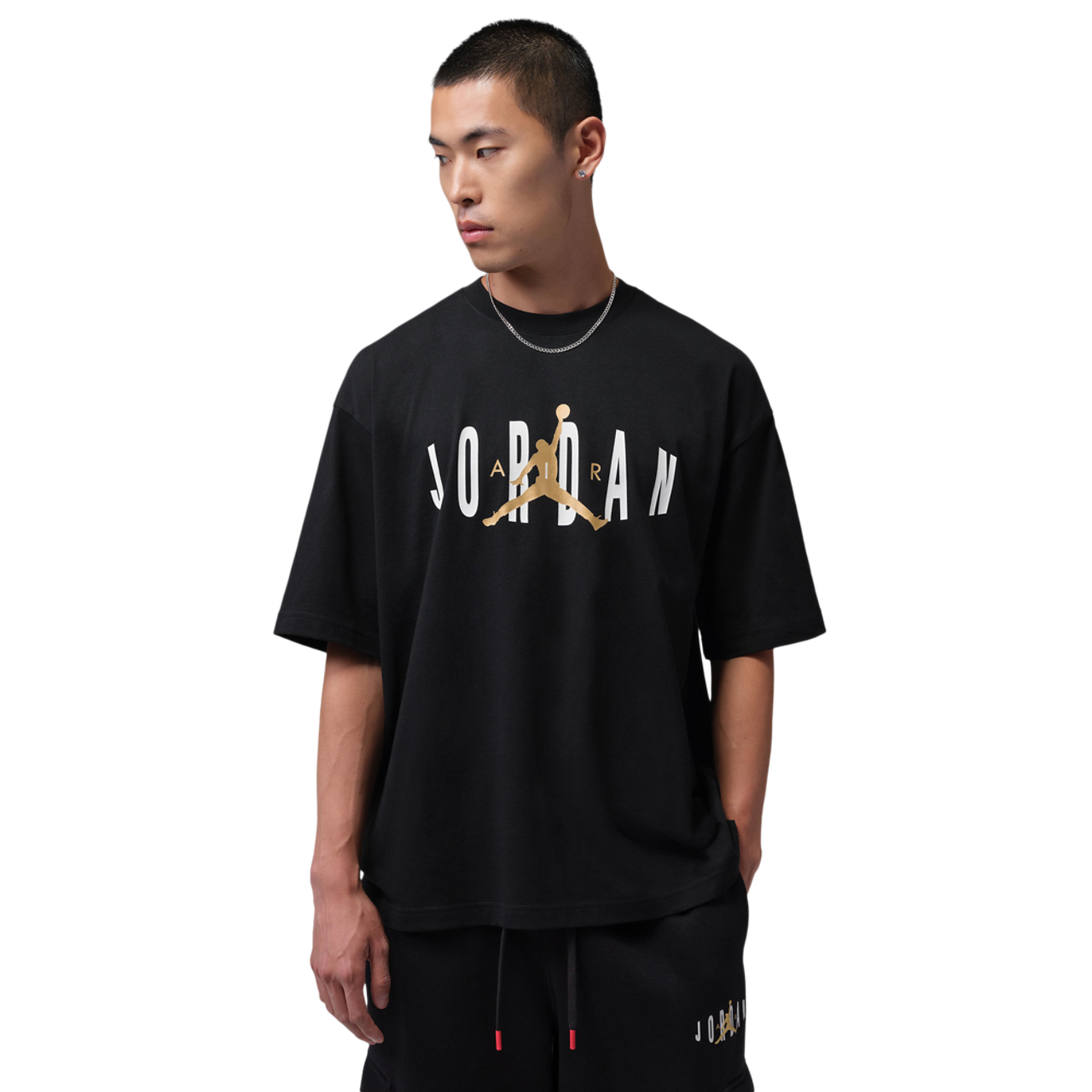 Jordan Chest Stretch OS Short Sleeve Crew - Men's | Champs Sports