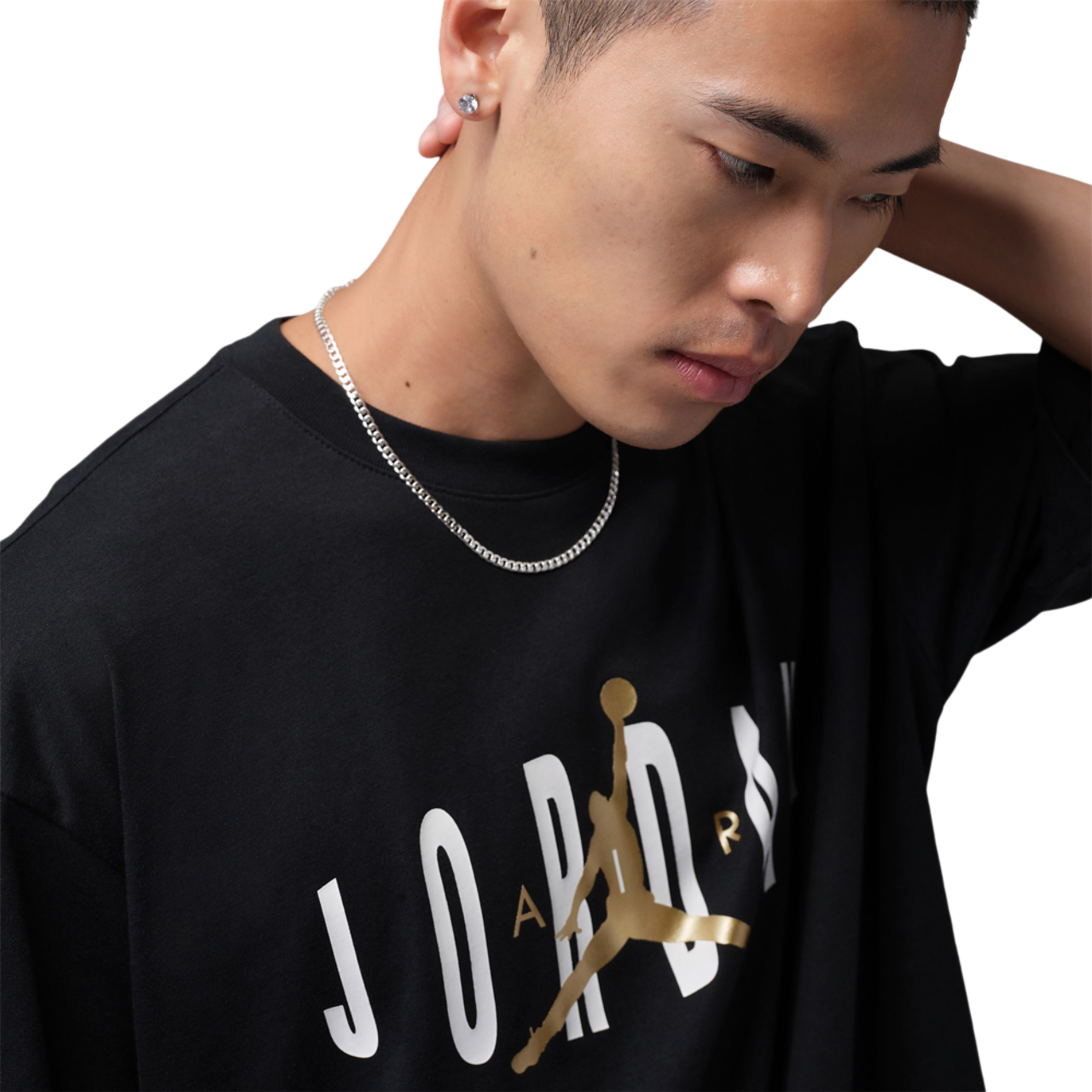 Jordan Chest Stretch OS Short Sleeve Crew - Men's | Champs Sports