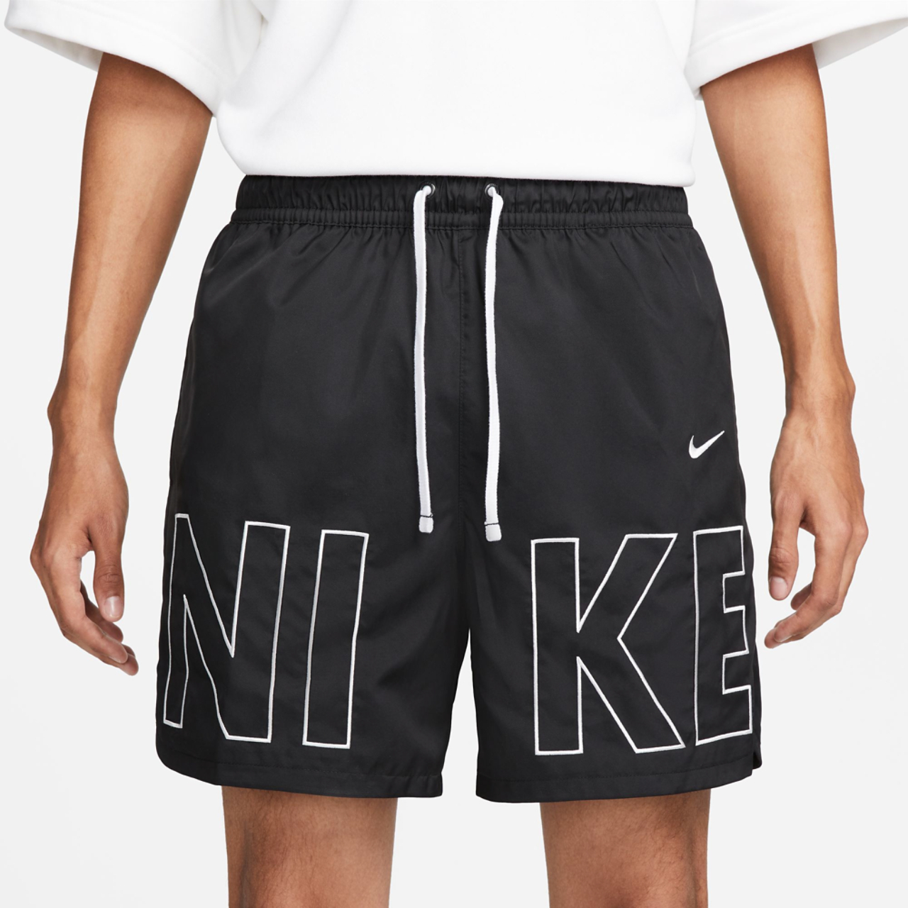 Nike Woven Monogram Flow Shorts Image 1 of 6. Tap to open photo gallery.