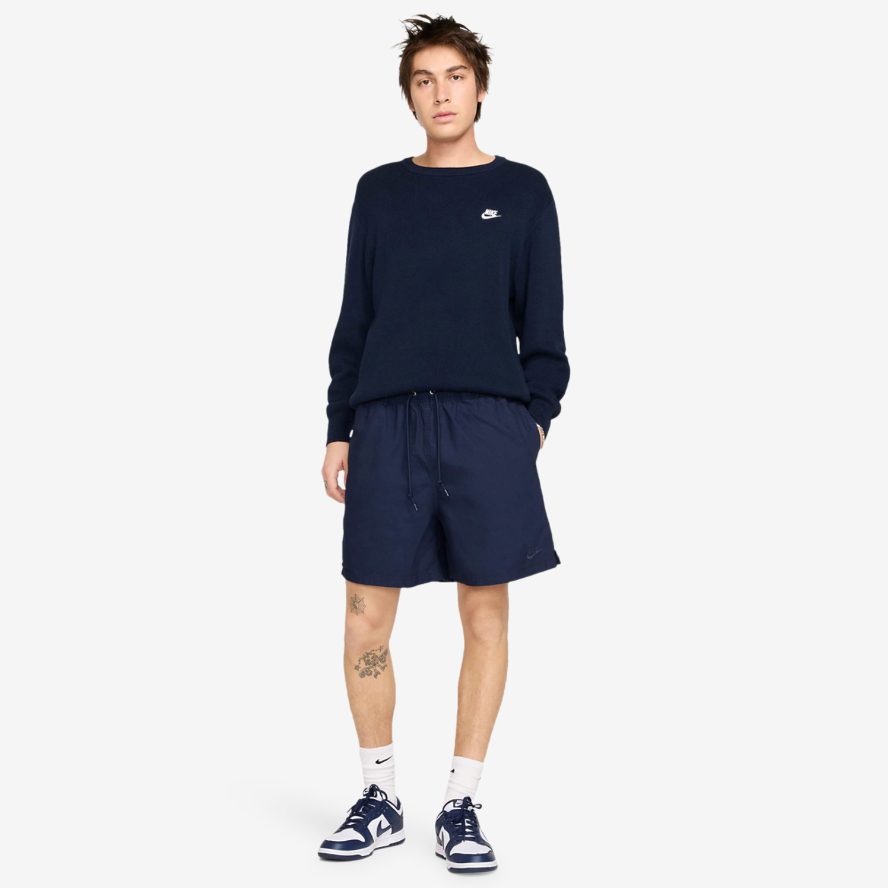 Nike Club Flow Wash Shorts Image 8 of 8. Tap to open photo gallery.