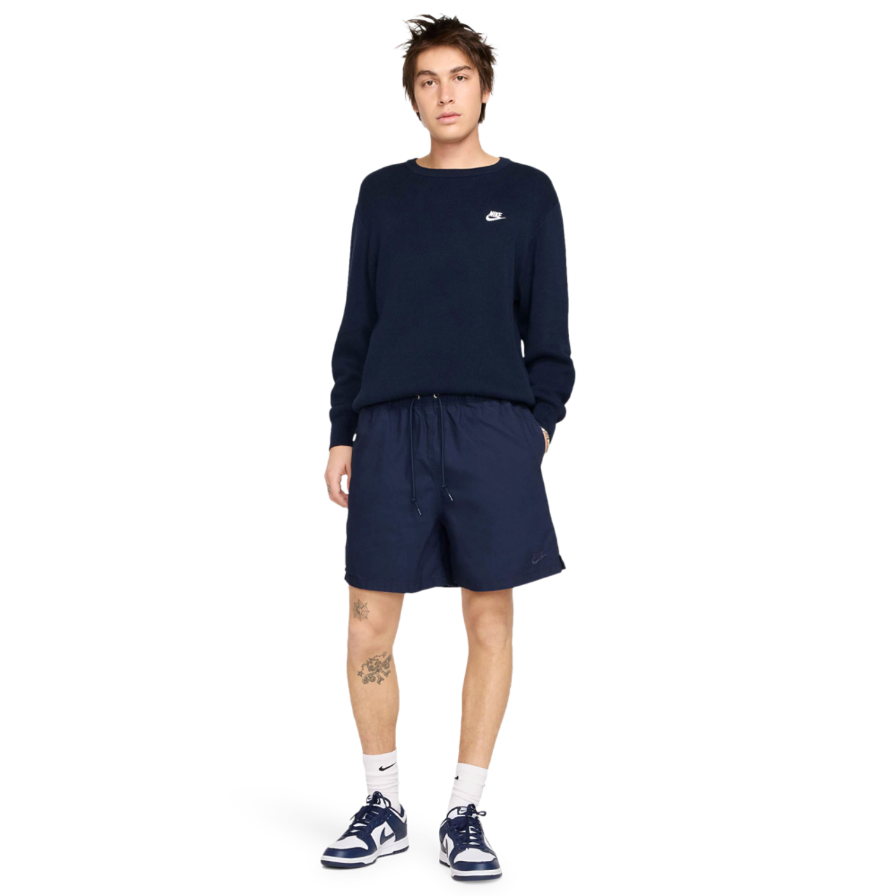 Nike Club Flow Wash Shorts Image 8 of 8. Tap to open photo gallery.