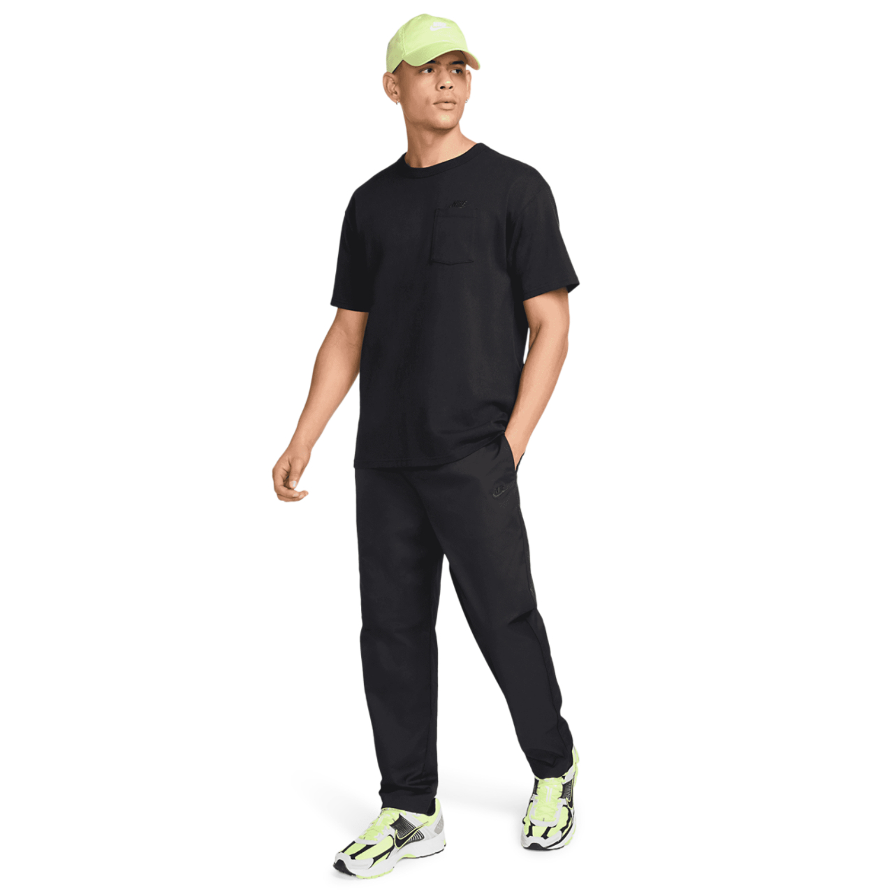 Nike Club Woven Tapered Pants Image 6 of 6. Tap to open photo gallery.