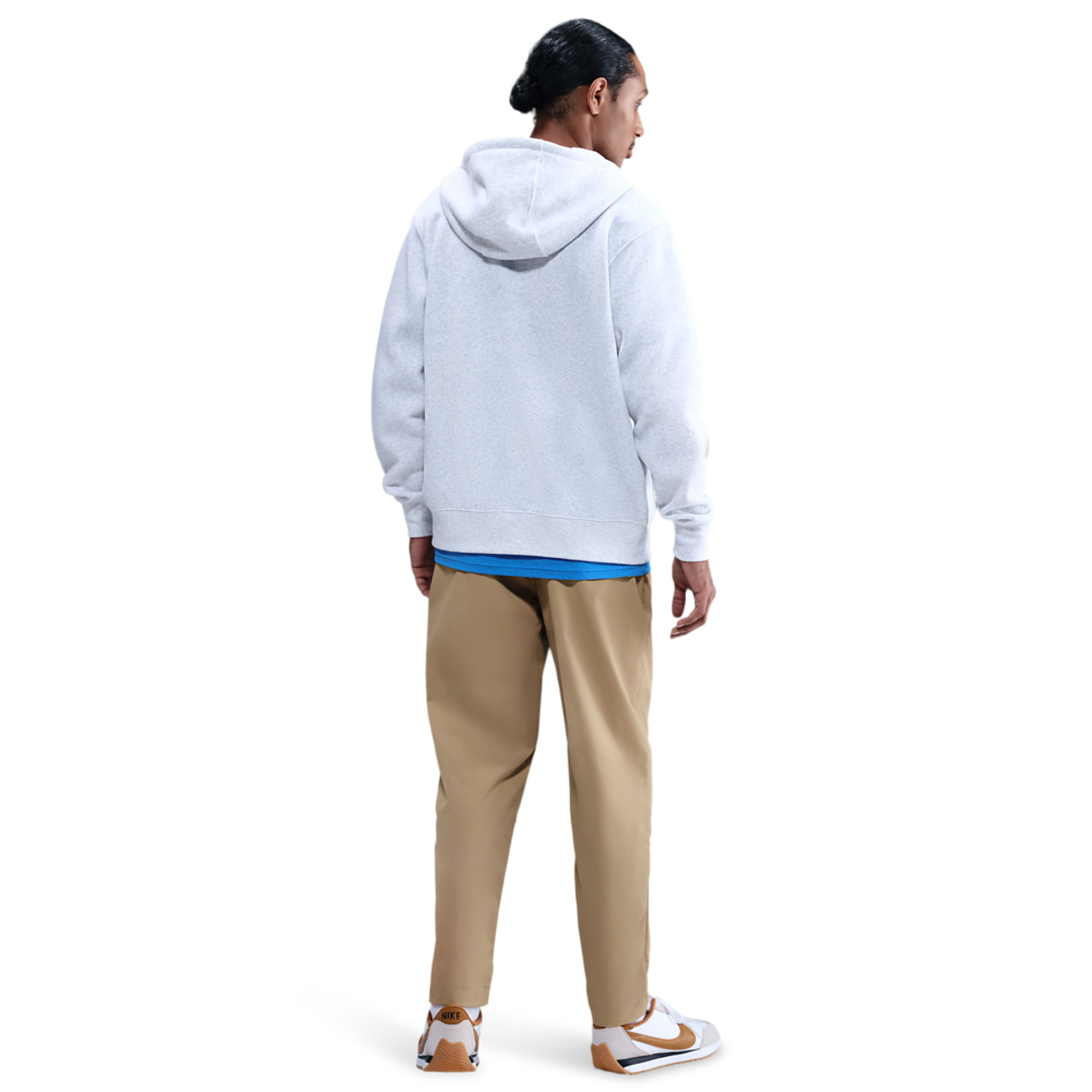 Nike Club Woven Tapered Pants Image 4 of 4. Tap to open photo gallery.