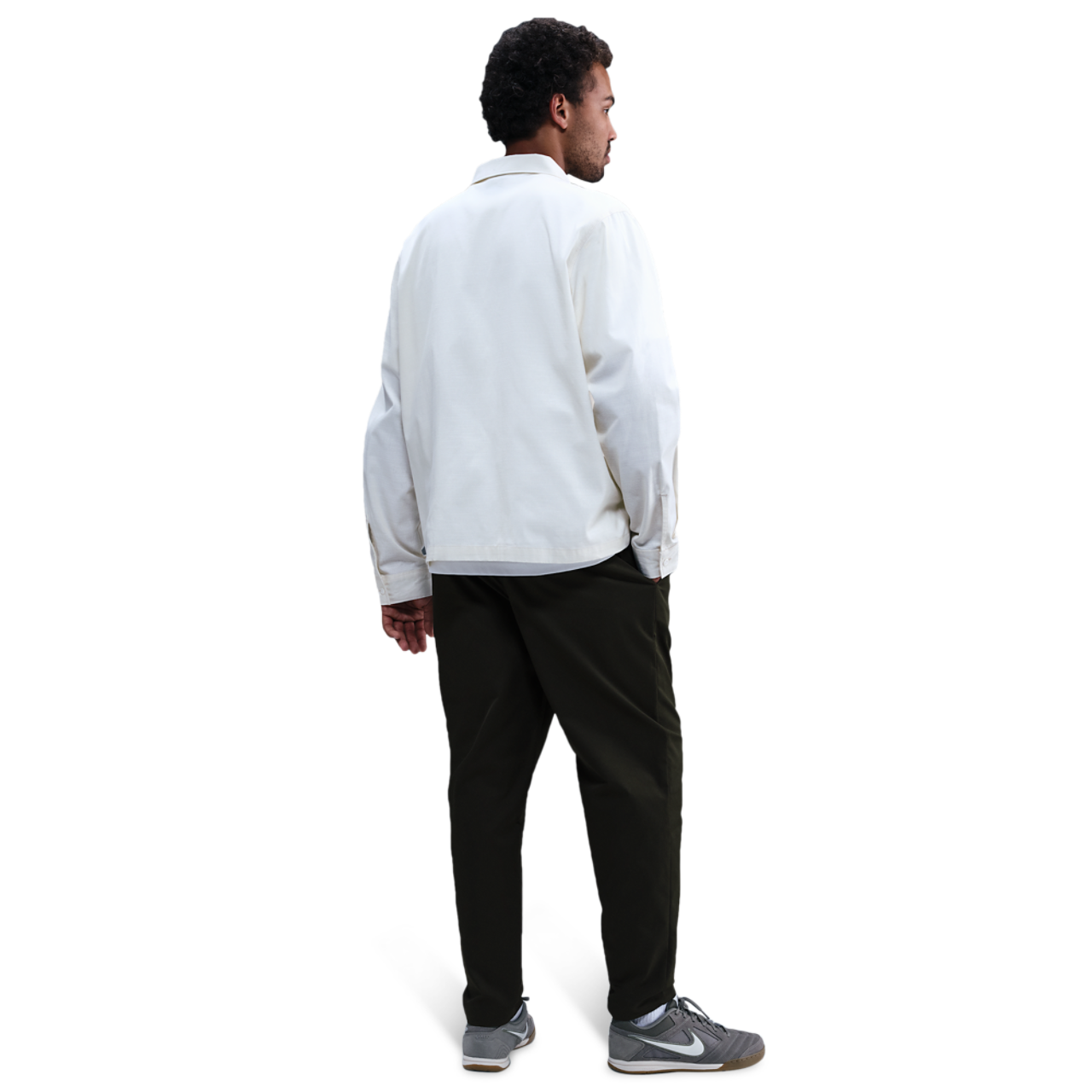 Nike Club Woven Tapered Pants Image 4 of 4. Tap to open photo gallery.