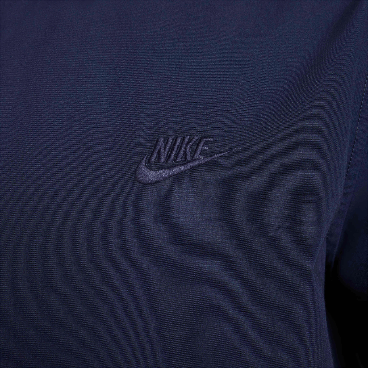 Nike Club Short Sleeve Button T-Shirt Image 4 of 5. Tap to open photo gallery.