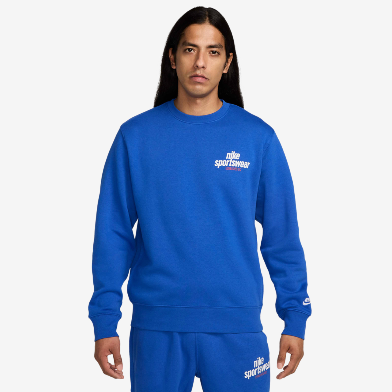 Nike NSW Club BB Crew GFX Image 2 of 6. Tap to open photo gallery.