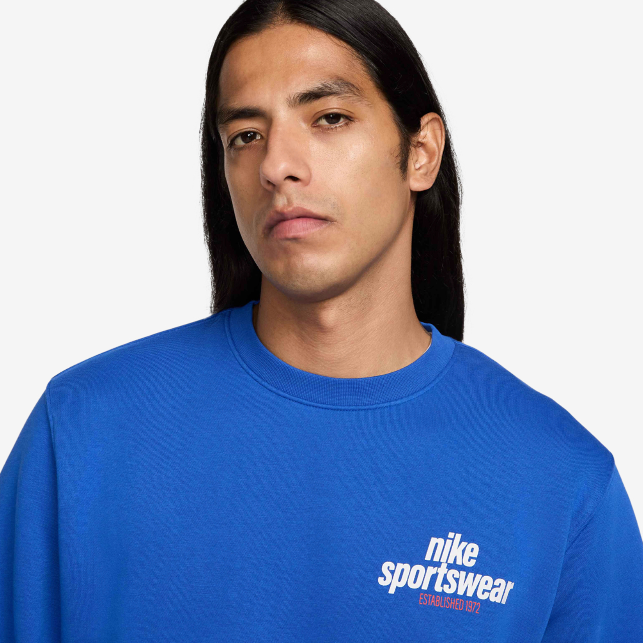 Nike NSW Club BB Crew GFX Image 4 of 6. Tap to open photo gallery.