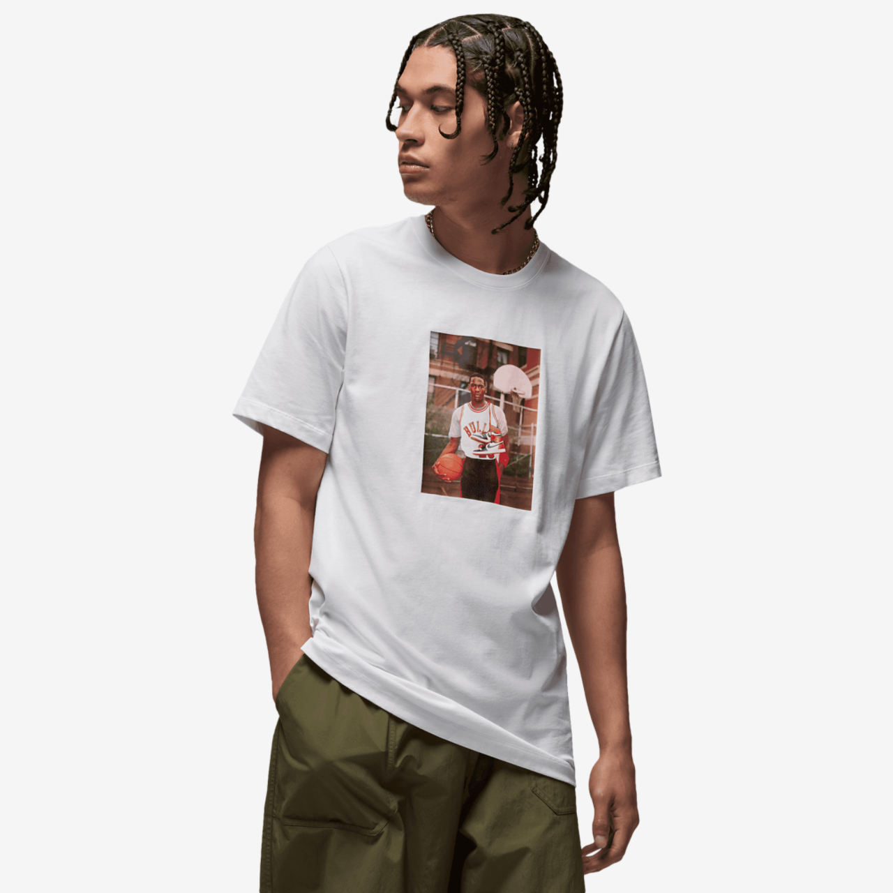 Jordan Brand Photo Short Sleeve Crew Image 1 of 6. Tap to open photo gallery.