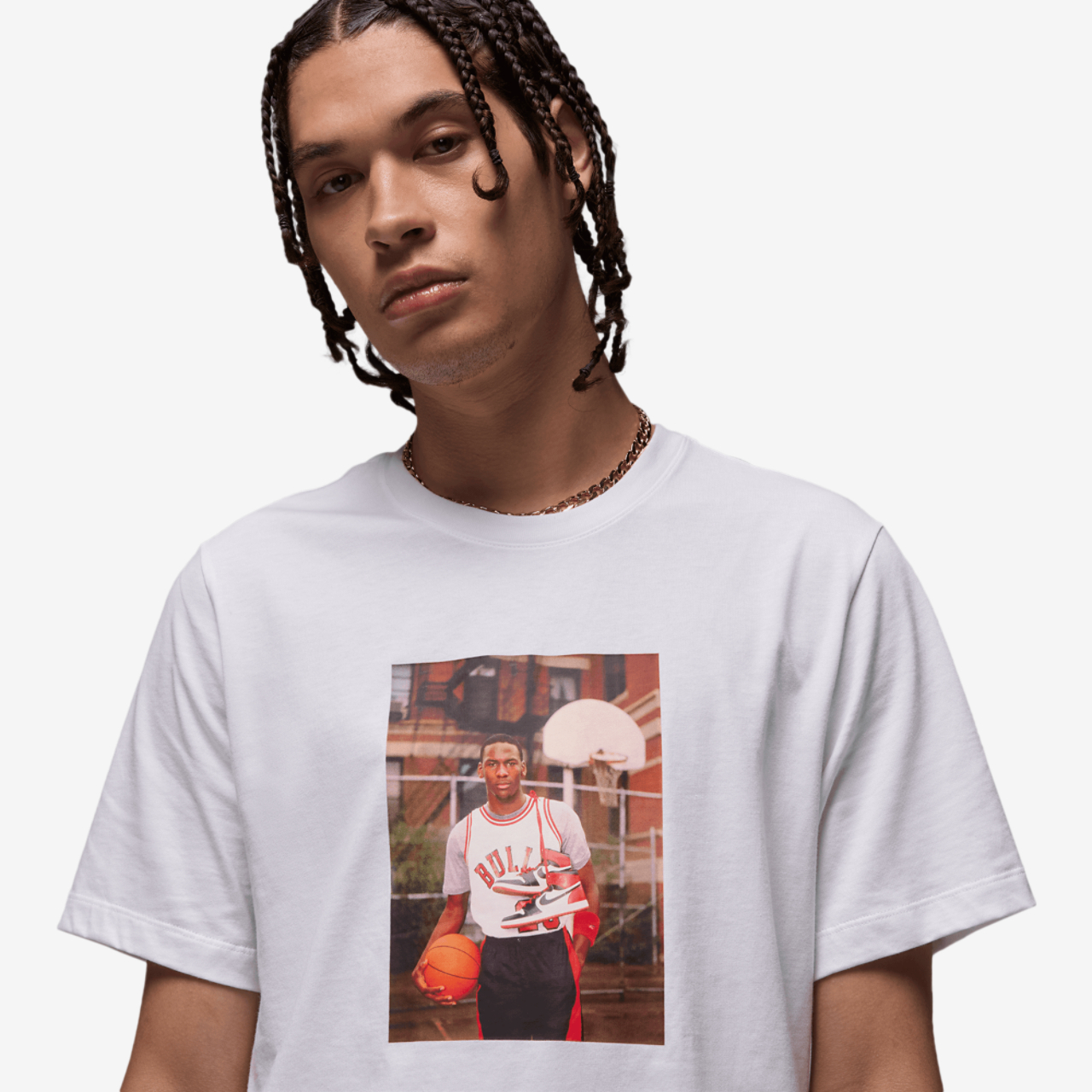 Jordan Brand Photo Short Sleeve Crew Image 3 of 6. Tap to open photo gallery.