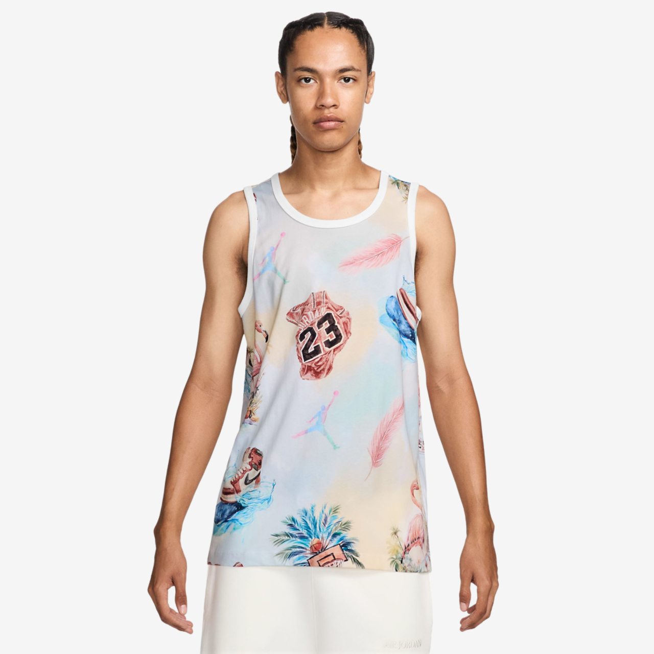 Jordan Flight Essential Flamingo Tank Image 1 of 3. Tap to open photo gallery.