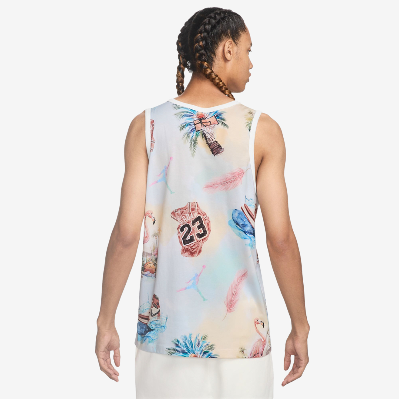 Jordan Flight Essential Flamingo Tank Image 2 of 3. Tap to open photo gallery.