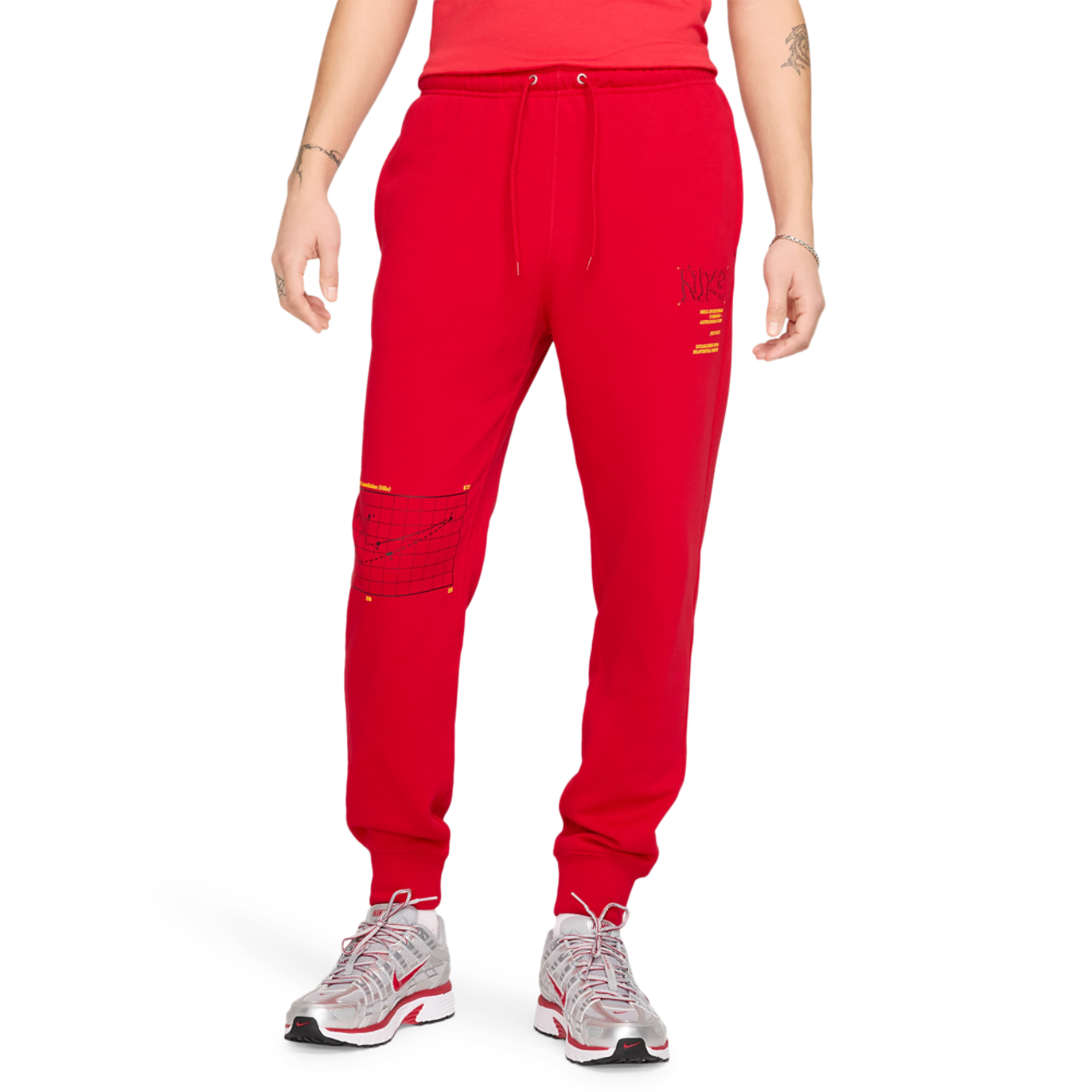 Nike Club FT Joggers Moon GFX Image 1 of 7. Tap to open photo gallery.