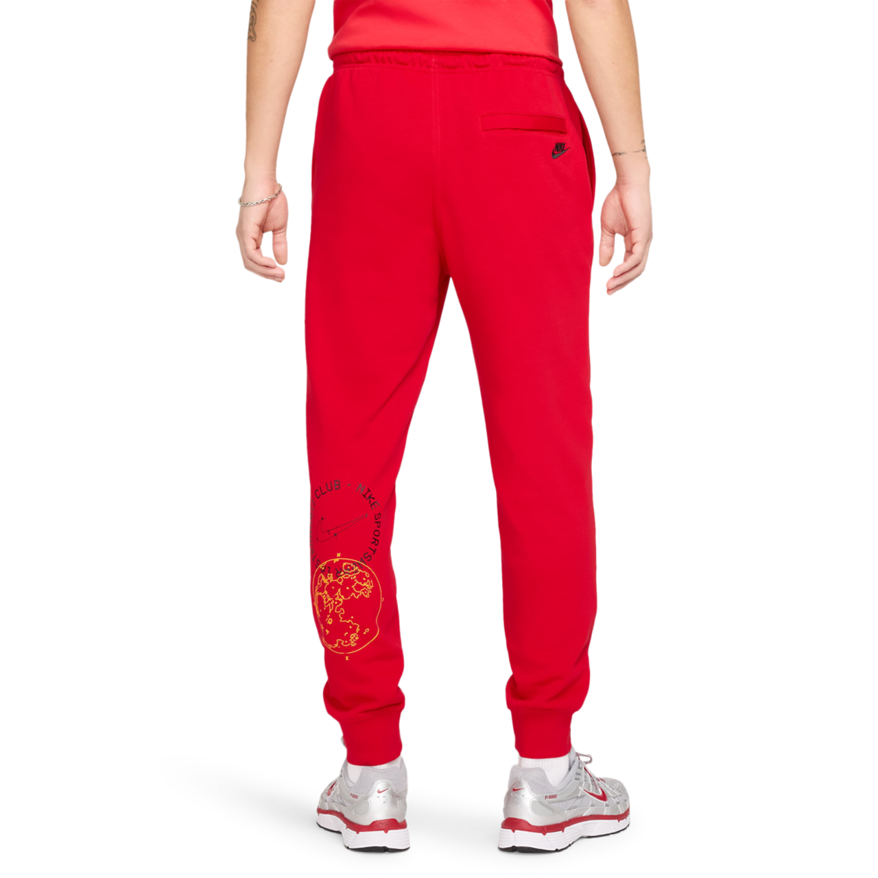 Nike Club FT Joggers Moon GFX Image 2 of 7. Tap to open photo gallery.