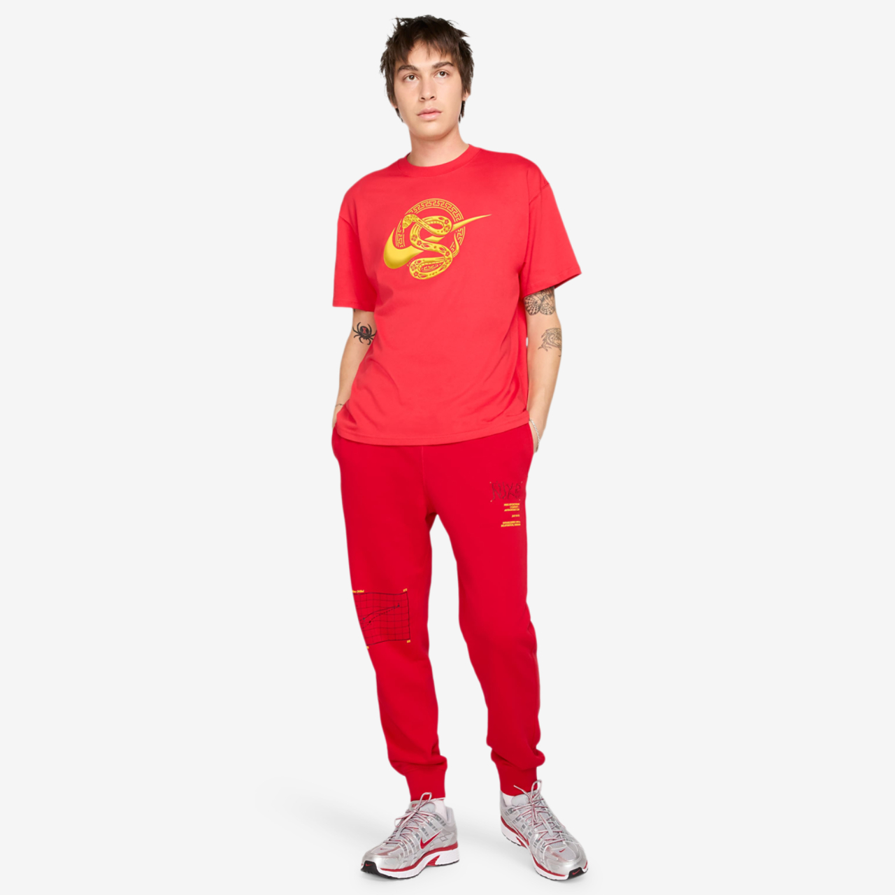 Nike Club FT Joggers Moon GFX Image 7 of 7. Tap to open photo gallery.